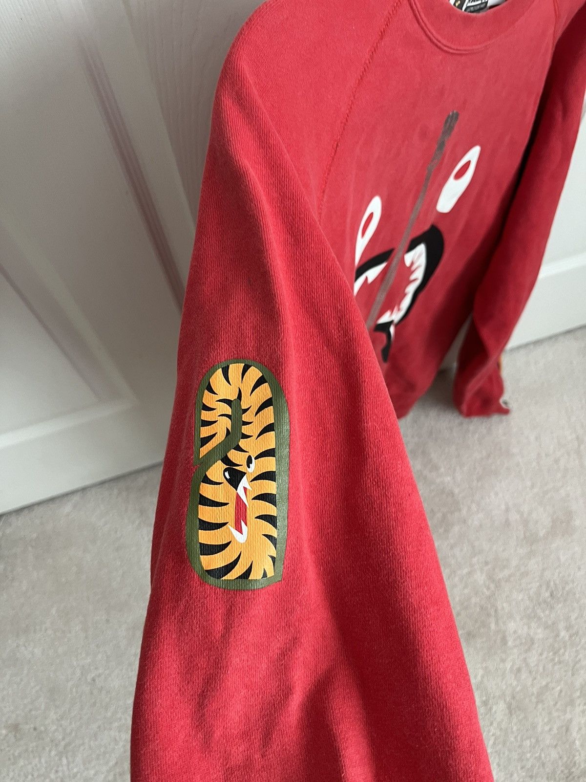 Bape Bape Shark Crewneck half zip Size US L / EU 52-54 / 3 - 4 Thumbnail