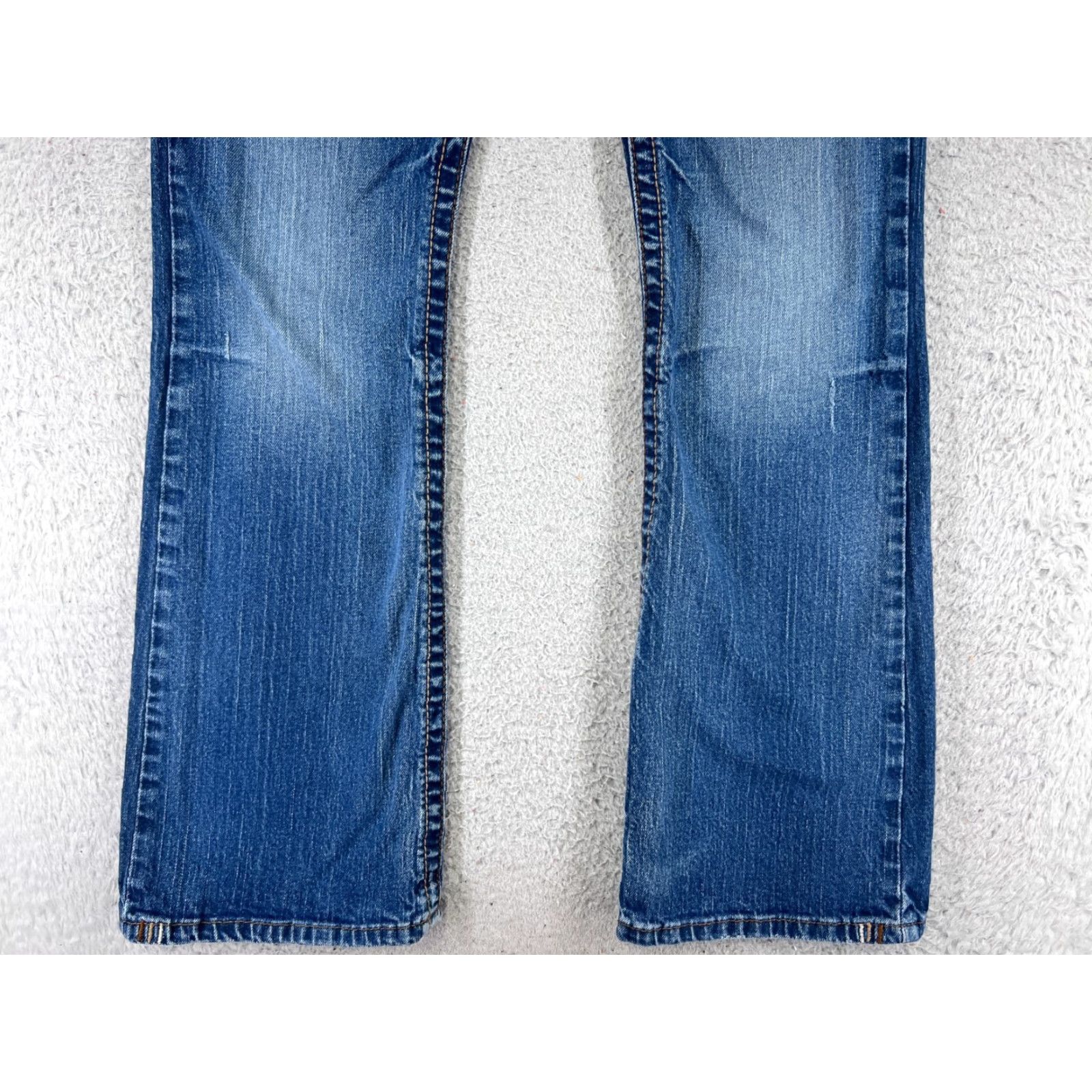 Vintage Cruel Girl Jeans Women 9 Bootcut Denim Blue 30x32 Embroidered Stretch Pockets Womens Size 30" / US 8 / IT 44 - 2 Thumbnail