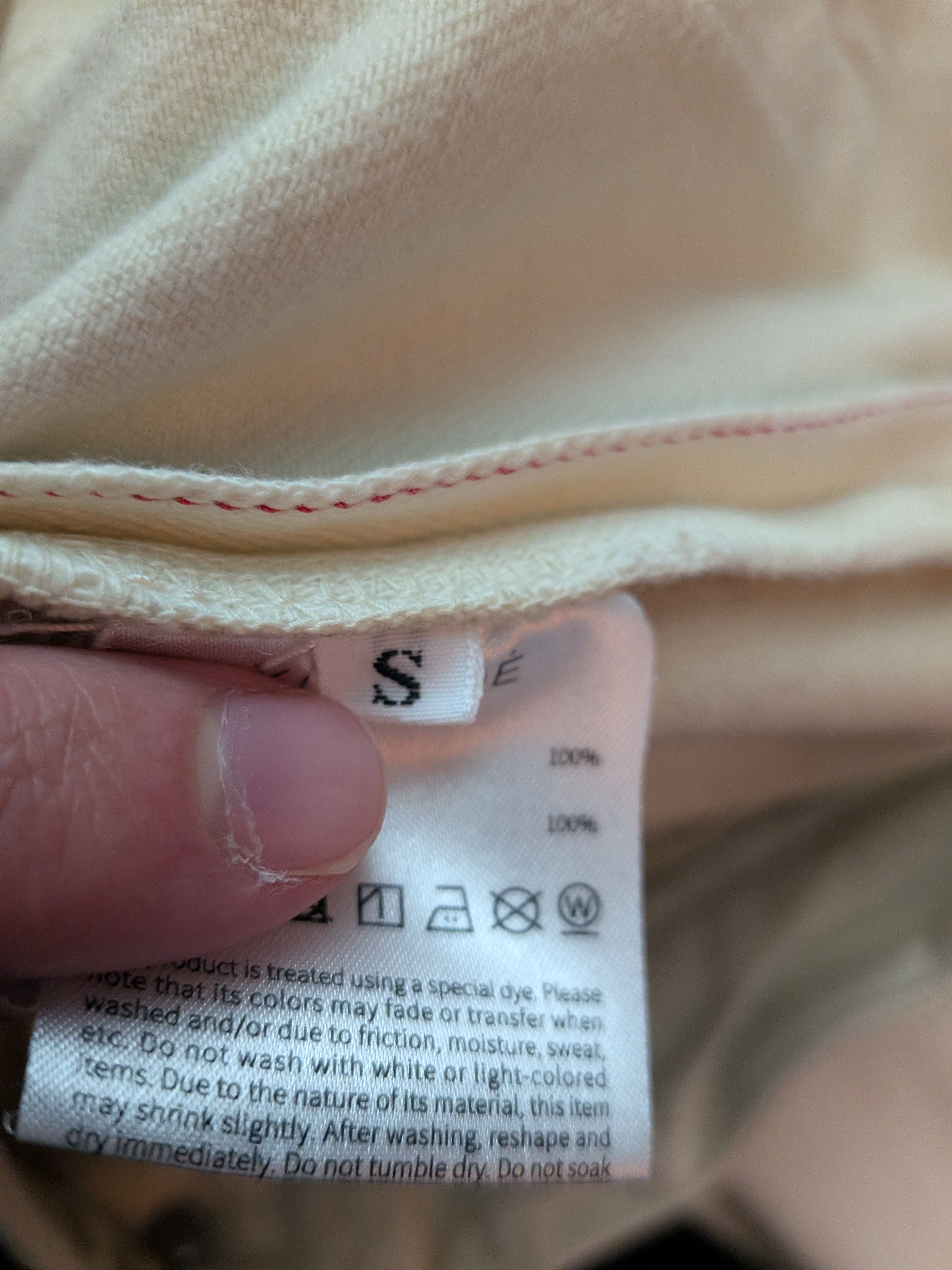 Vuja De Vuja De Diviser Denim Pants Off White Size US 30 / EU 46 - 7 Thumbnail