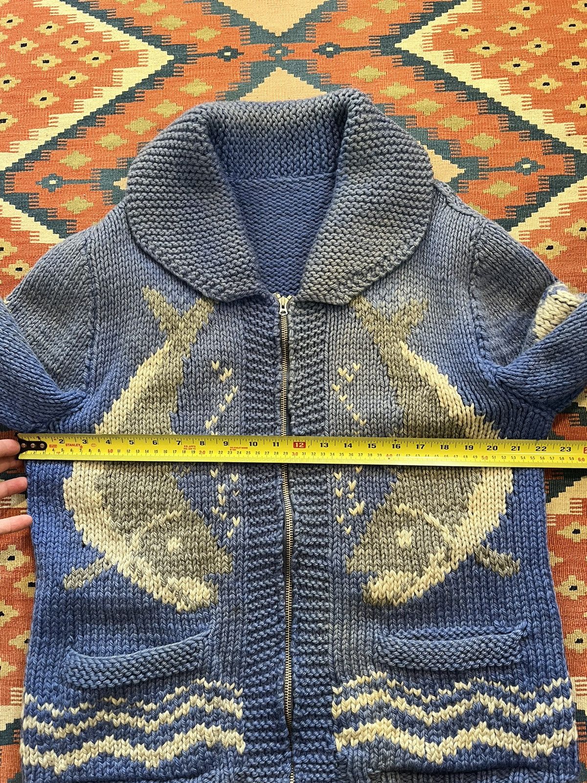 Vintage Vintage 50’s Cowichan sweater TRUE VINTAGE GRAIL Size US L / EU 52-54 / 3 - 8 Thumbnail