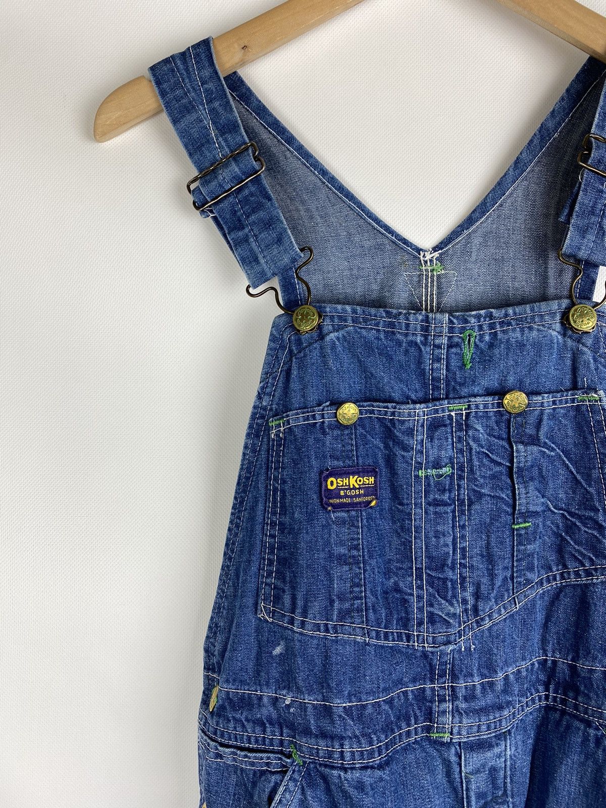 Oshkosh × Vintage OshKosh B’gosh Vintage men’s workwear denim bib overall Size US 32 / EU 48 - 3 Thumbnail