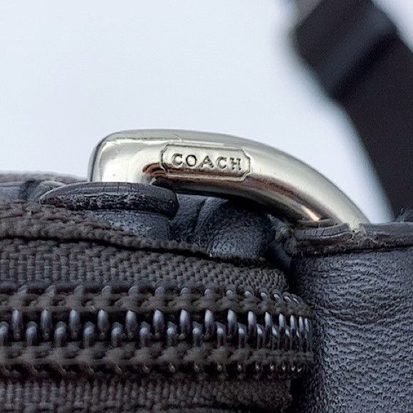 Coach Coach Signature Crossbody Messenger Bag in Black and Brown Size ONE SIZE - 7 Thumbnail
