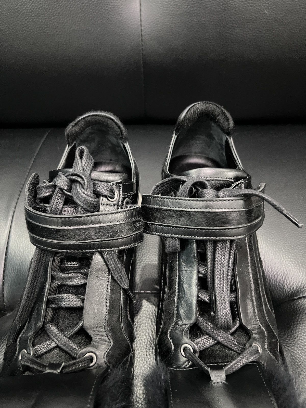 Pierre Hardy Pierre Hardy Fur & Haircalf Sneakers Size US 9 / IT 39 - 15 Thumbnail