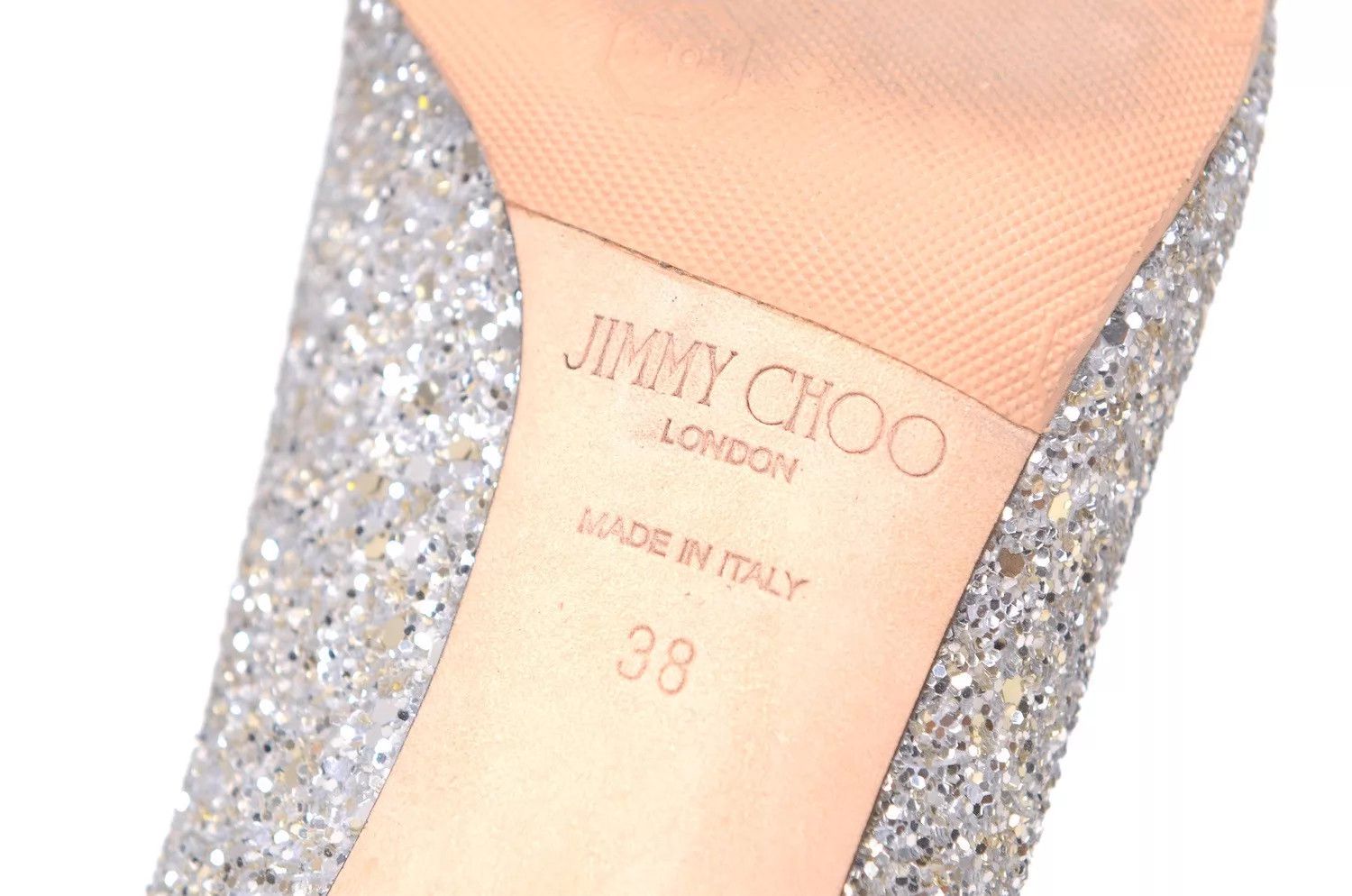 Jimmy Choo Jimmy Choo Sequin Heels 38 Size US 7.5 / IT 37.5 - 6 Thumbnail