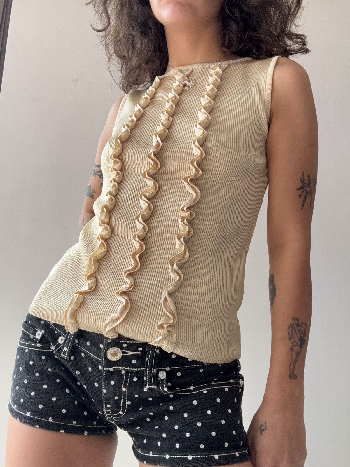 Vintage Trinkline blouse Size S / US 4 / IT 40 - 2 Thumbnail
