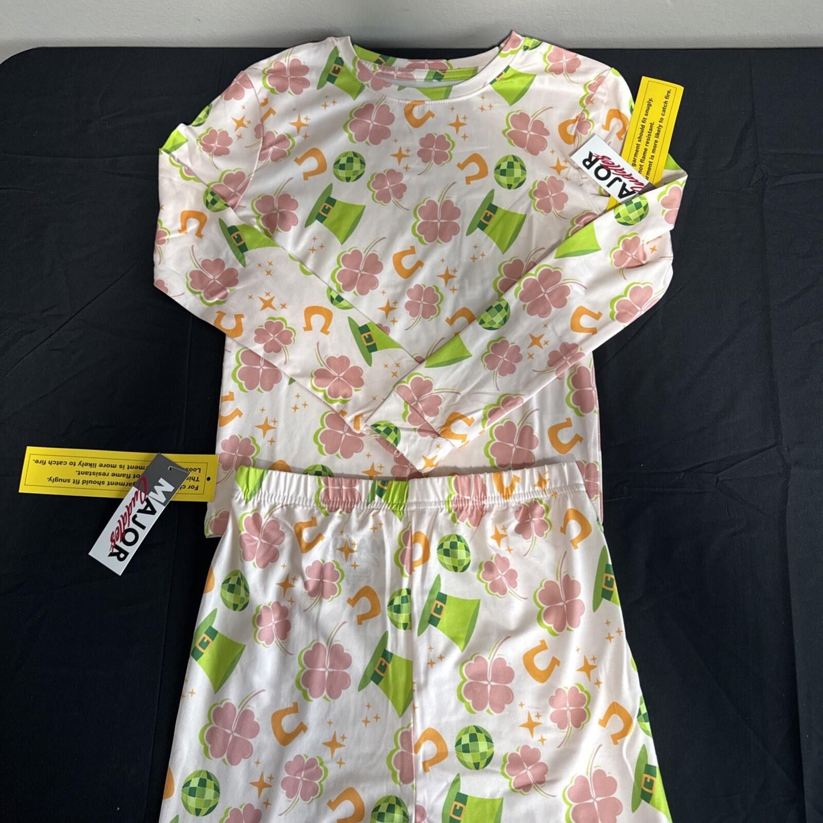 Other Girls St. Patricks 2 pc. Snug Fit Pajama Size L 10/12 (500) Size ONE SIZE - 1 Thumbnail