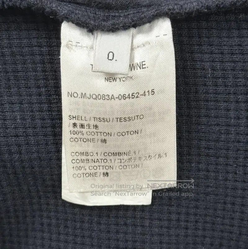 Other Thom Browne Navy Cotton Men's Shorts . Size US 26 / EU 42 - 4 Thumbnail