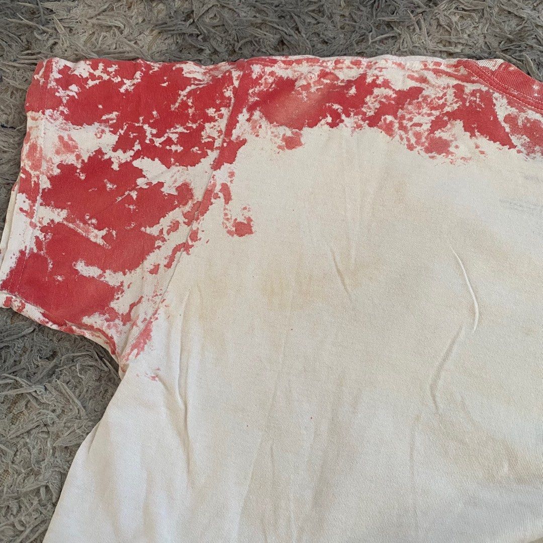 Vintage RARE PULP FICTION Vintage Movie Tie Dye Full Print Tshirt Size US L / EU 52-54 / 3 - 6 Thumbnail