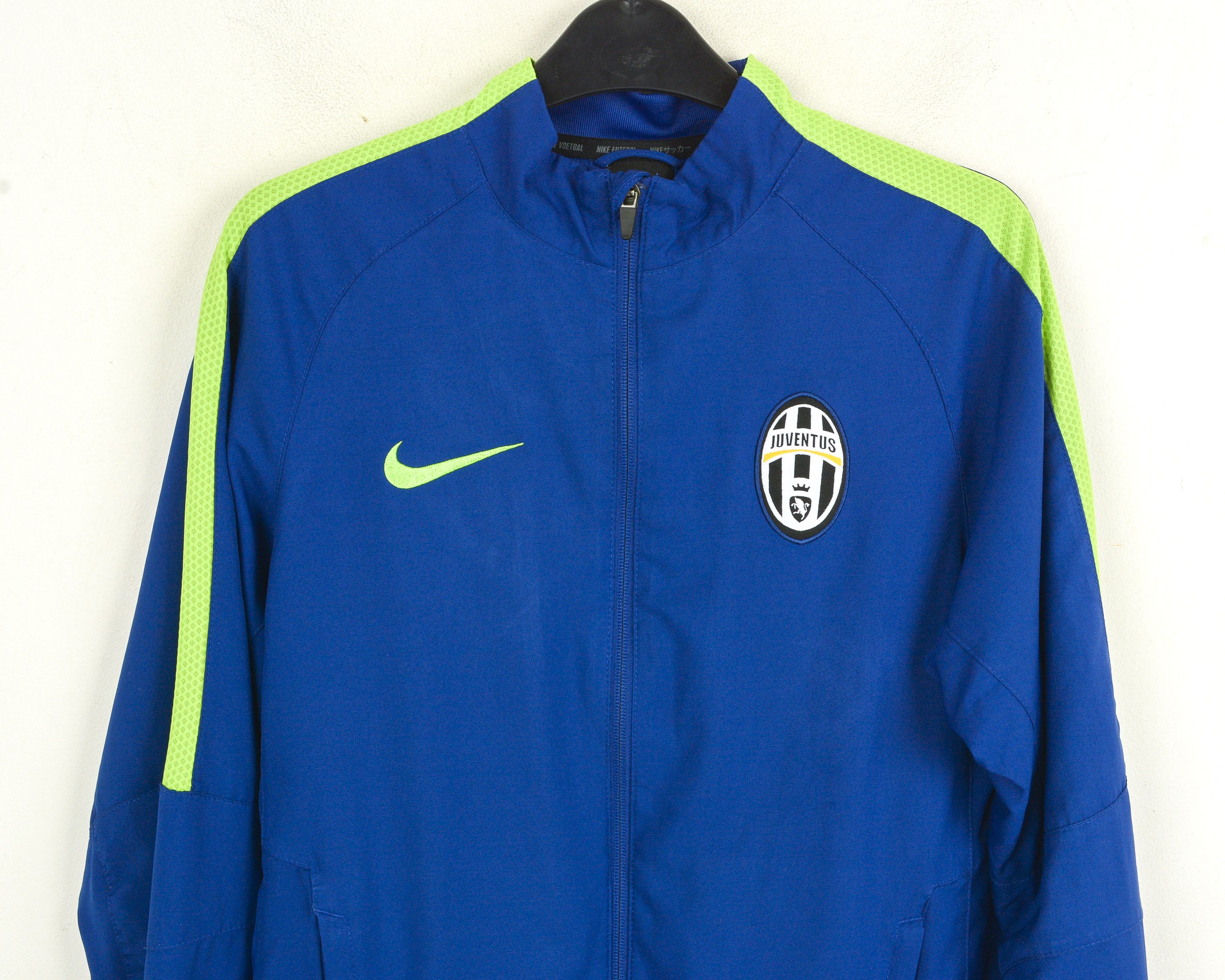 Nike Juventus FC Men S Soccer Track Jacket 2014 2015 Practice Size US S / EU 44-46 / 1 - 2 Thumbnail