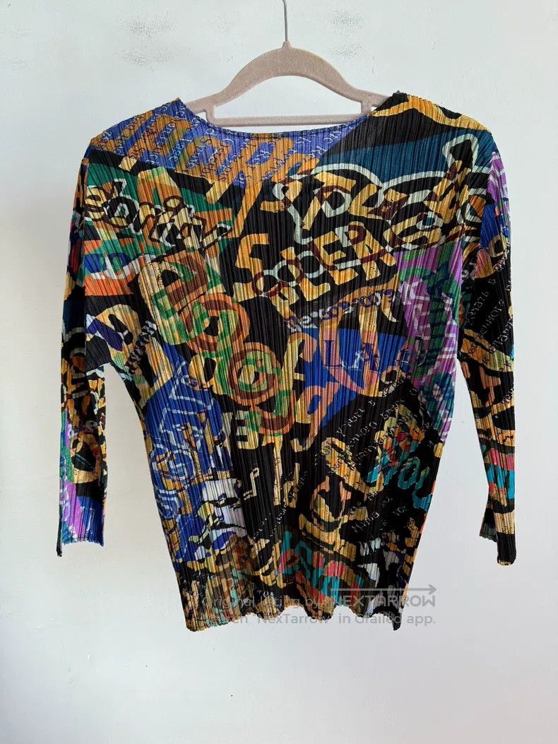 Issey Miyake Issey Miyake Color - Block Long Sleeve Size L / US 10 / IT 46 - 2 Thumbnail