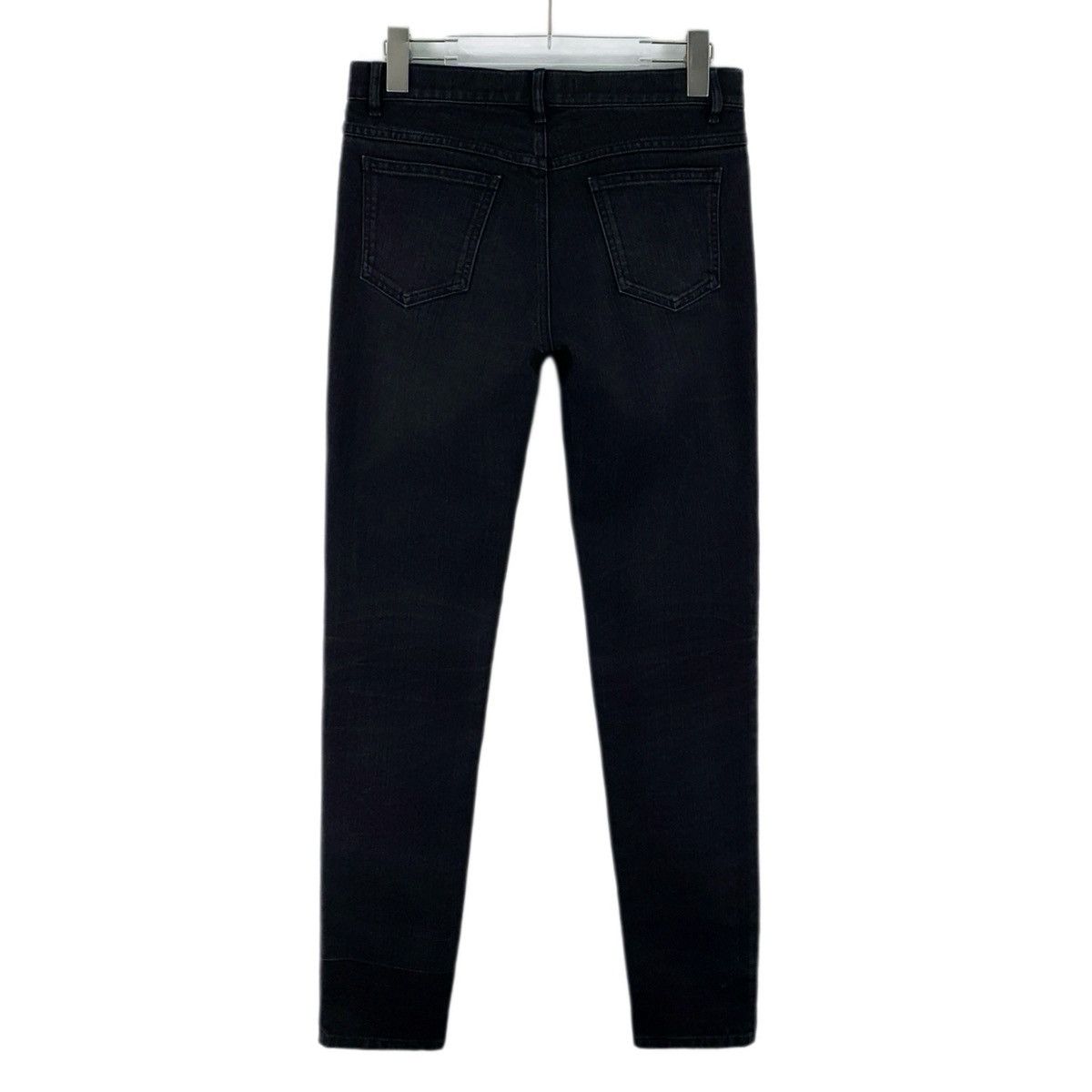 Valentino Valentino Black Stud Embellished Cotton Casual Pants K26WX Size 27" / US 4 / IT 40 - 2 Thumbnail