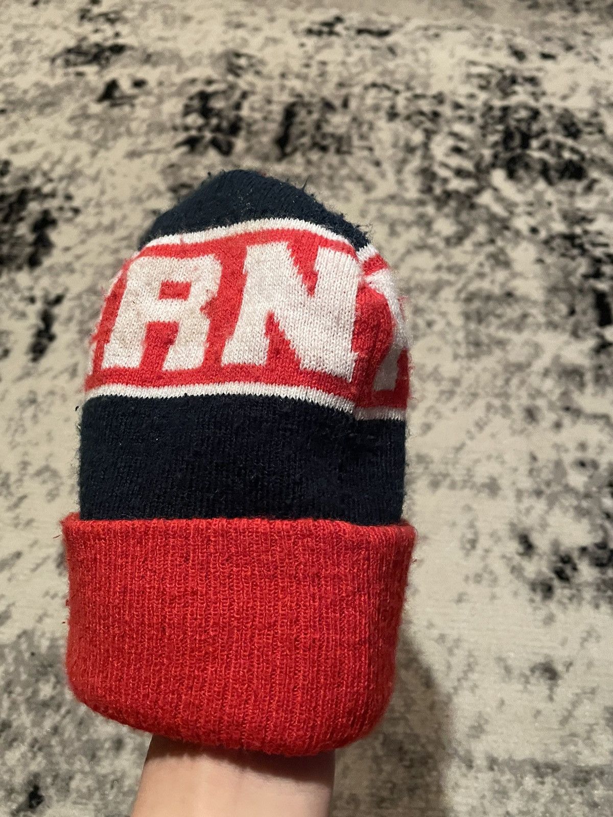 Vintage Vintage Beanie Hat Bayern Munich Football Y2k Size ONE SIZE - 6 Thumbnail