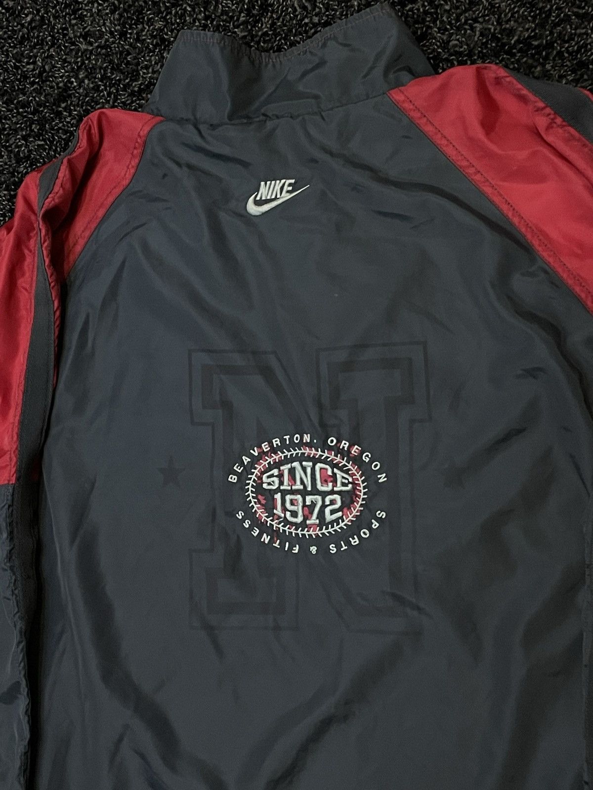 Nike Vintage RARE Nike 1972 Spell Out Beaverton Oregon Jacket Size US XXL / EU 58 / 5 - 3 Thumbnail