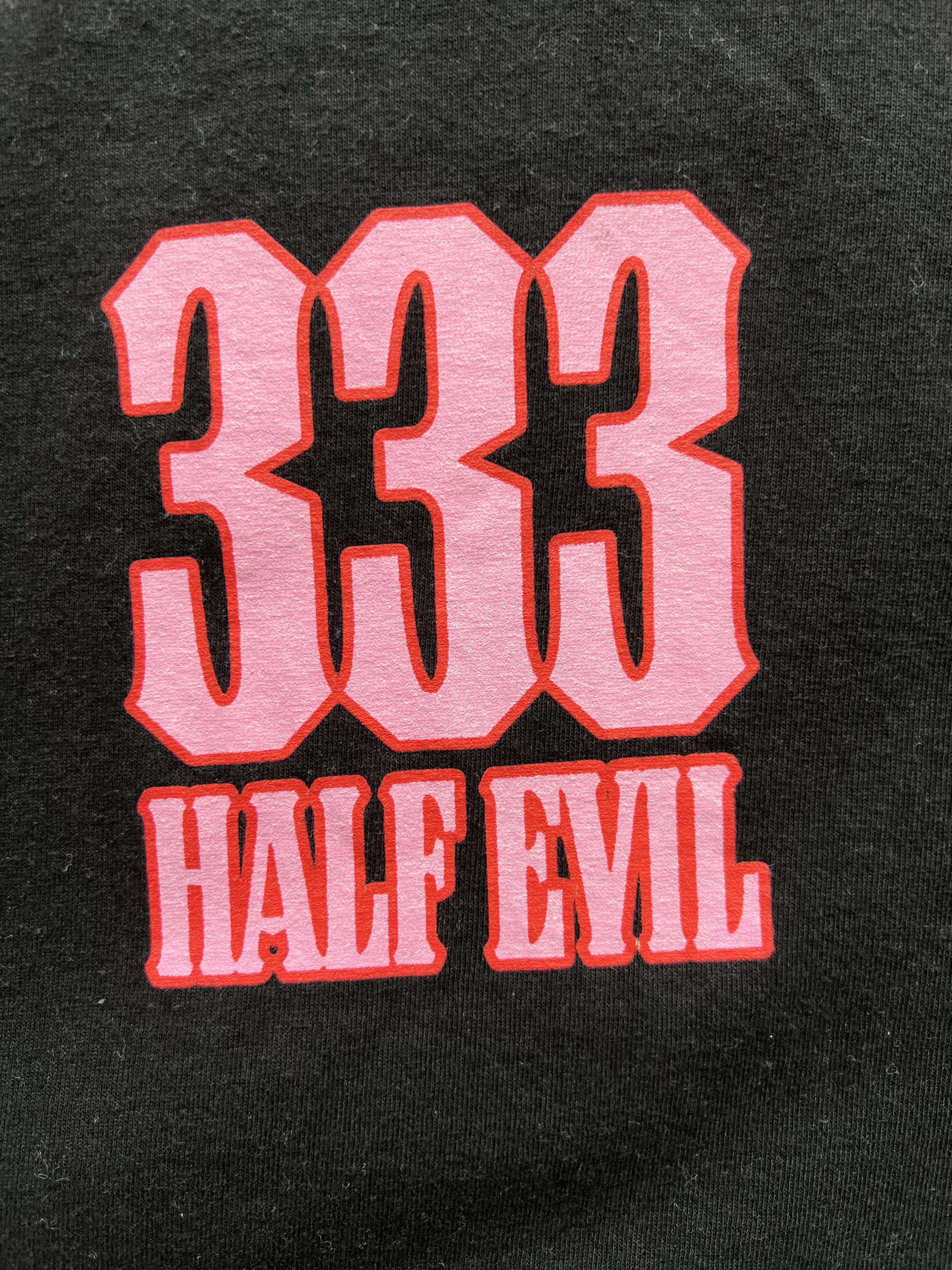Half Evil half evil logo tee - BLACK Size US XXL / EU 58 / 5 - 3 Thumbnail