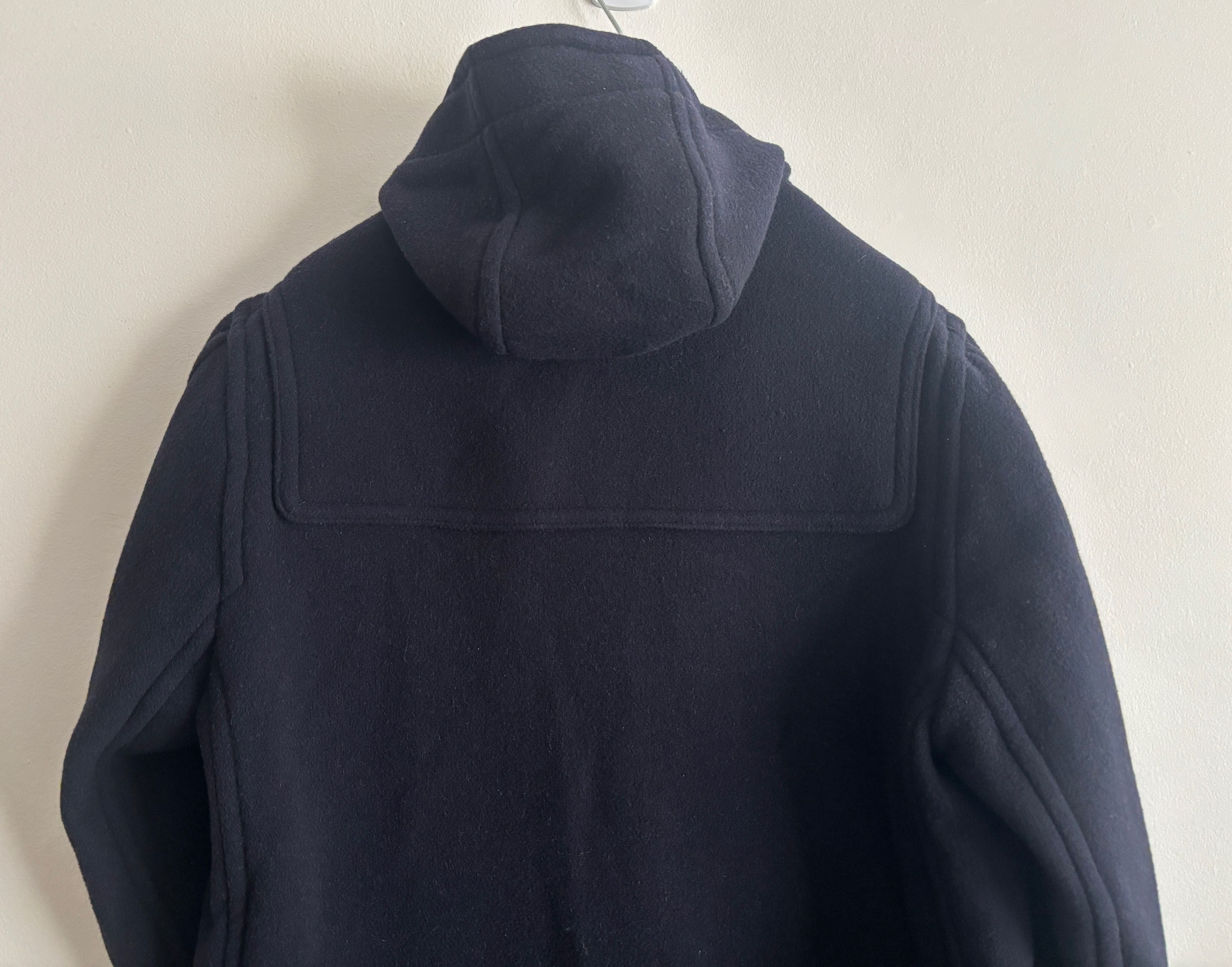 Brooks Brothers Navy Wool Cashmere Hooded Duffle Coat/ Overcoat - Large UK Size US L / EU 52-54 / 3 - 9 Thumbnail