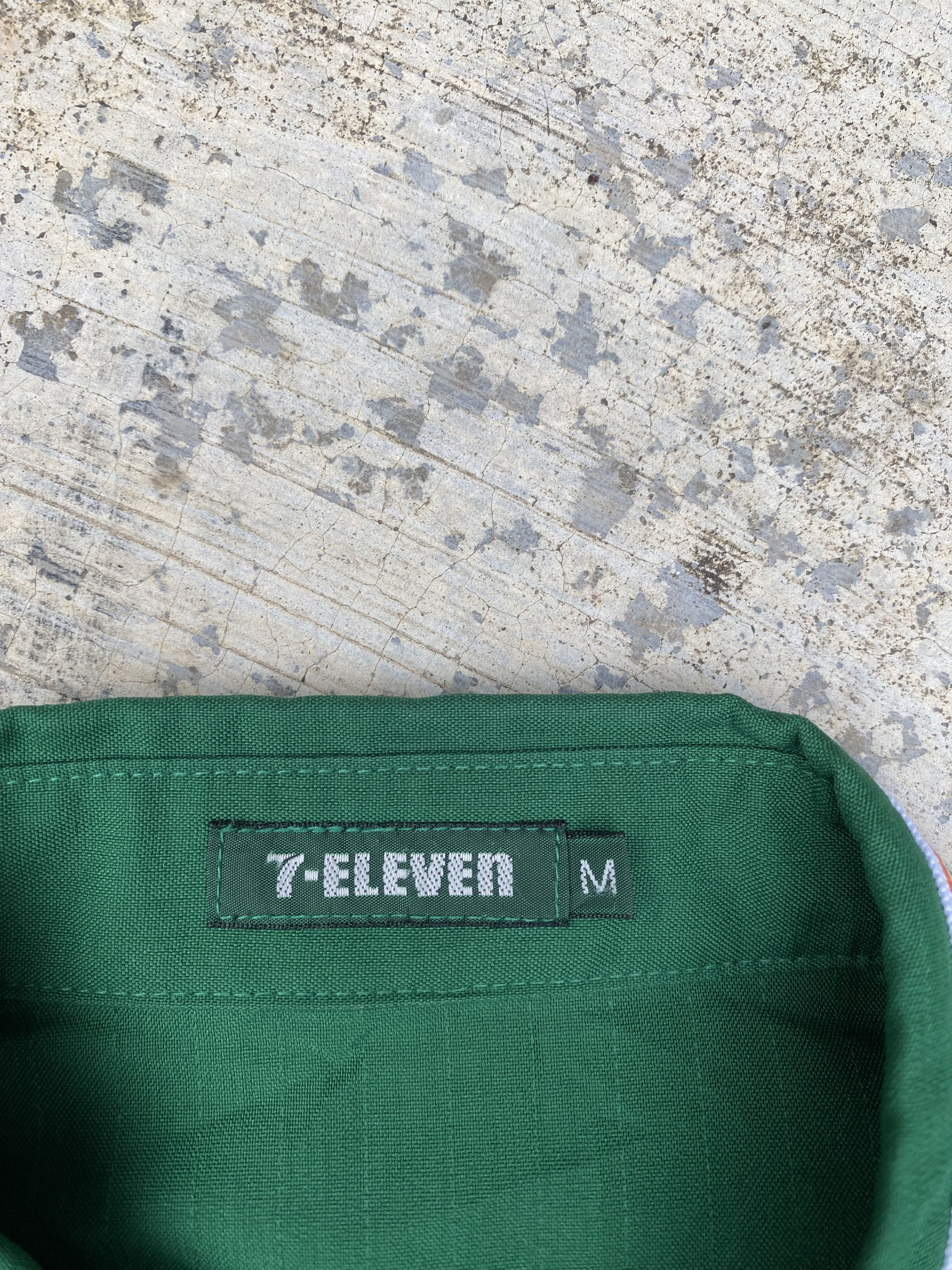Uniform Wares Vintage 7-eleven woven spellout workshirt uniform Size US M / EU 48-50 / 2 - 8 Thumbnail