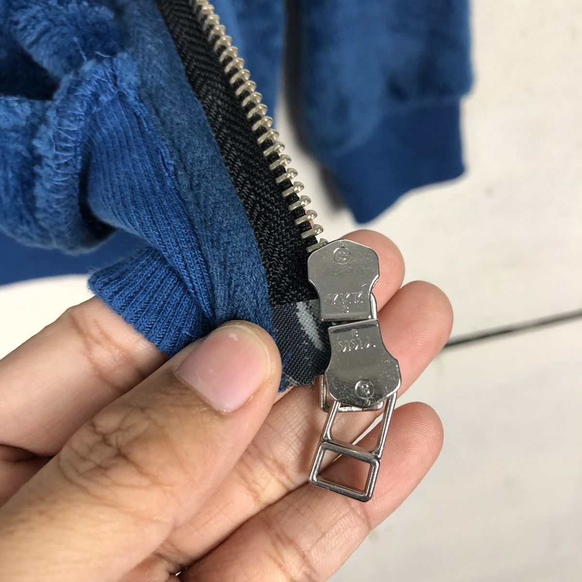 Beams Plus 📌Rich Blue Vintage Zipper Fleece Jacket Beams Heart Size US M / EU 48-50 / 2 - 19 Thumbnail