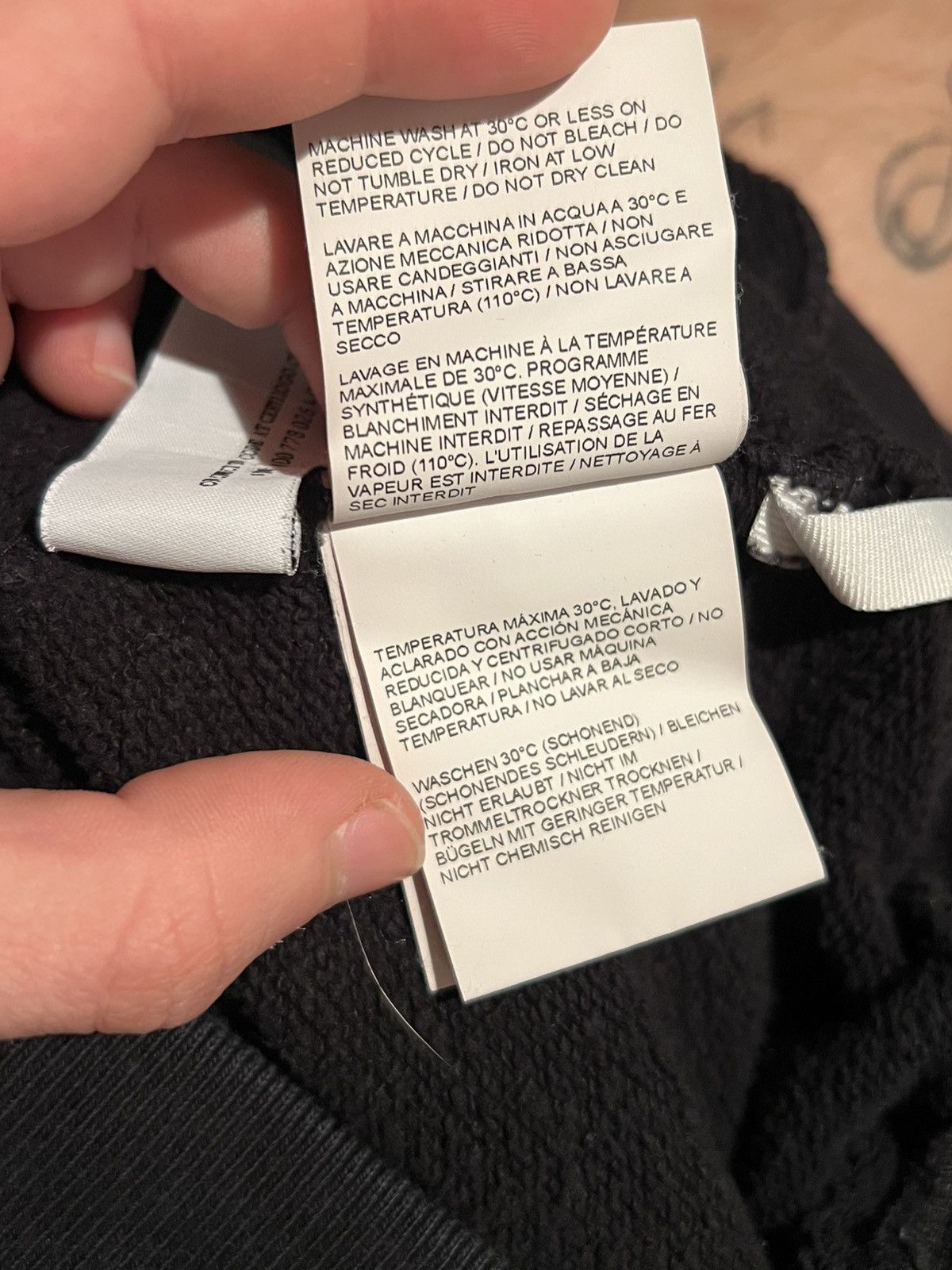 Off-White OFF-WHITE Caravaggio Diag Sleeve Hoodie Size US XS / EU 42 / 0 - 8 Thumbnail