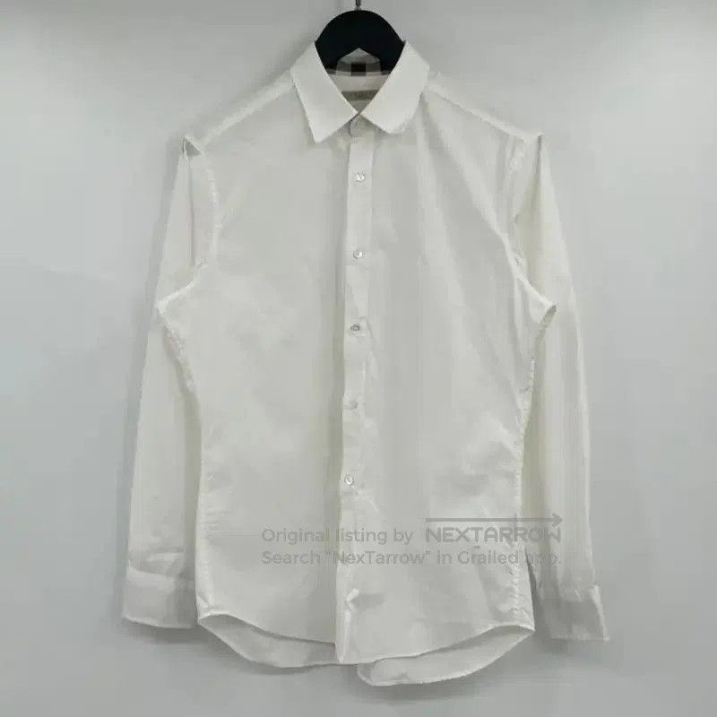 Burberry Burberry Men's White Long Sleeve Shirt. Size US M / EU 48-50 / 2 - 1 Thumbnail