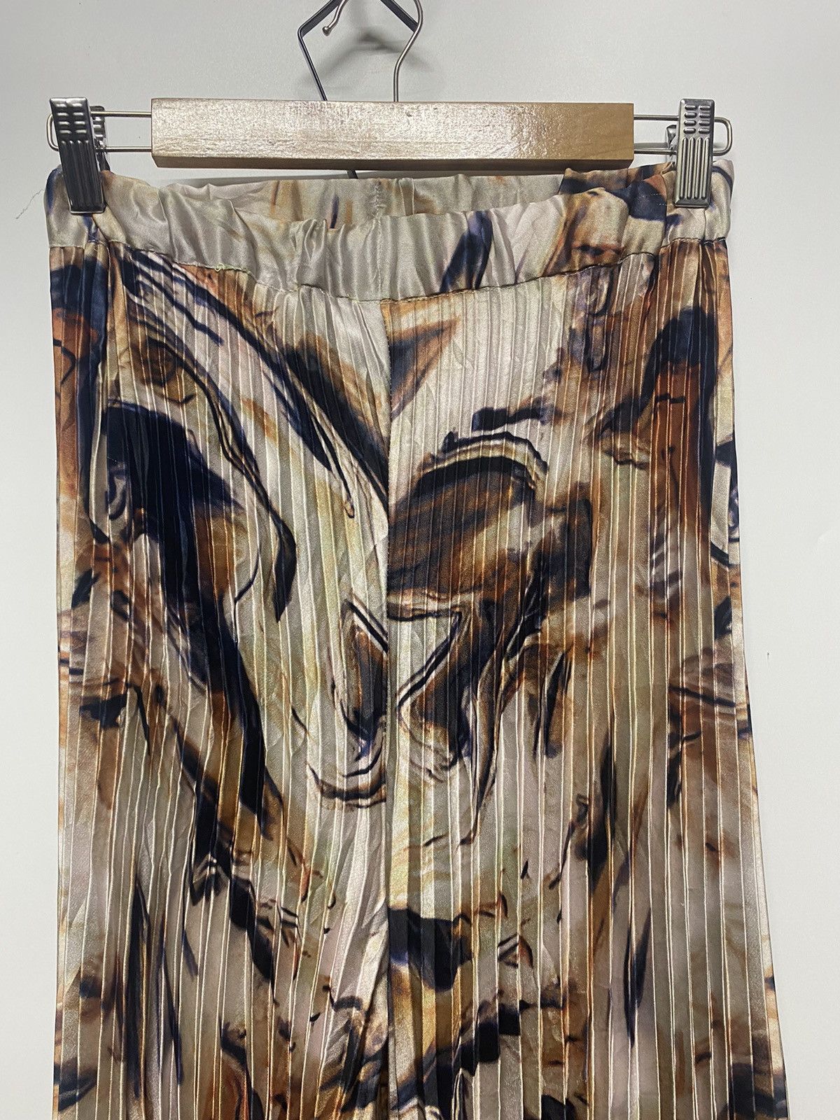 Japanese Brand Japanese Brand Osmosis Wide Leg Pants Size 27" / US 4 / IT 40 - 7 Thumbnail