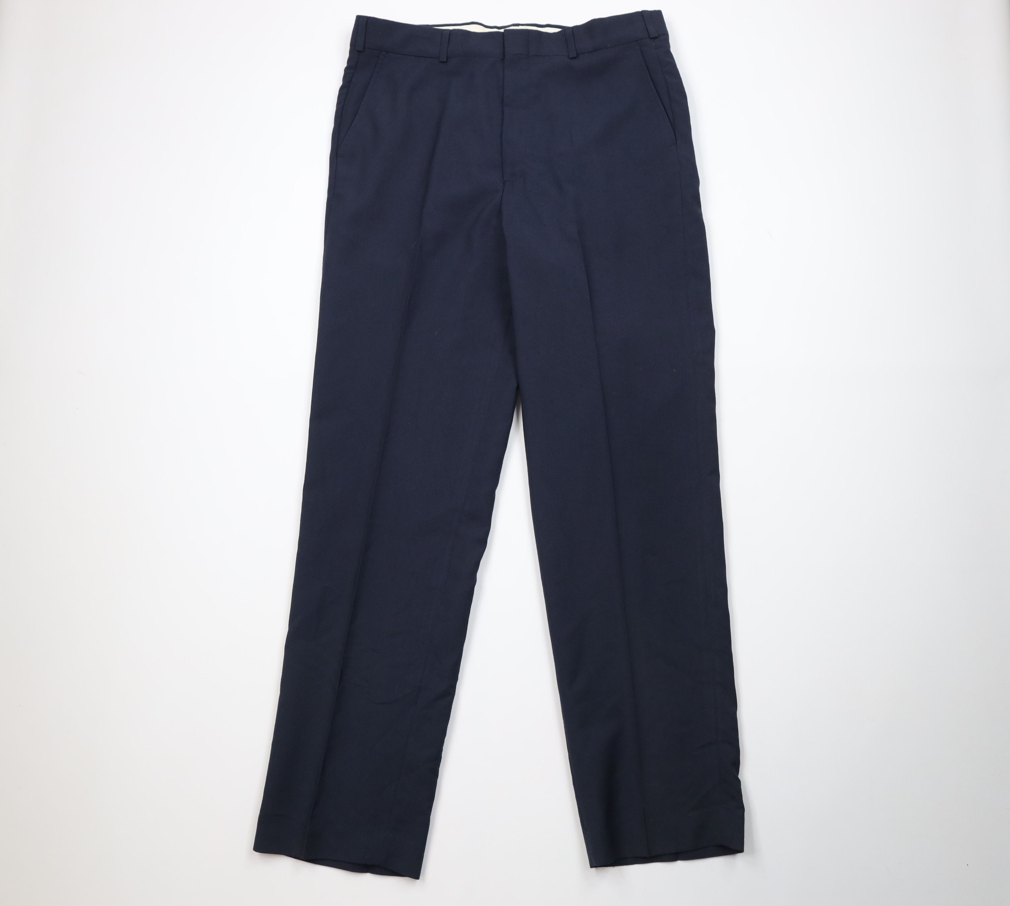 Vintage Vintage 90s Streetwear Wool Blend Knit Wide Leg Chino Pants Size US 36 / EU 52 - 1 Thumbnail