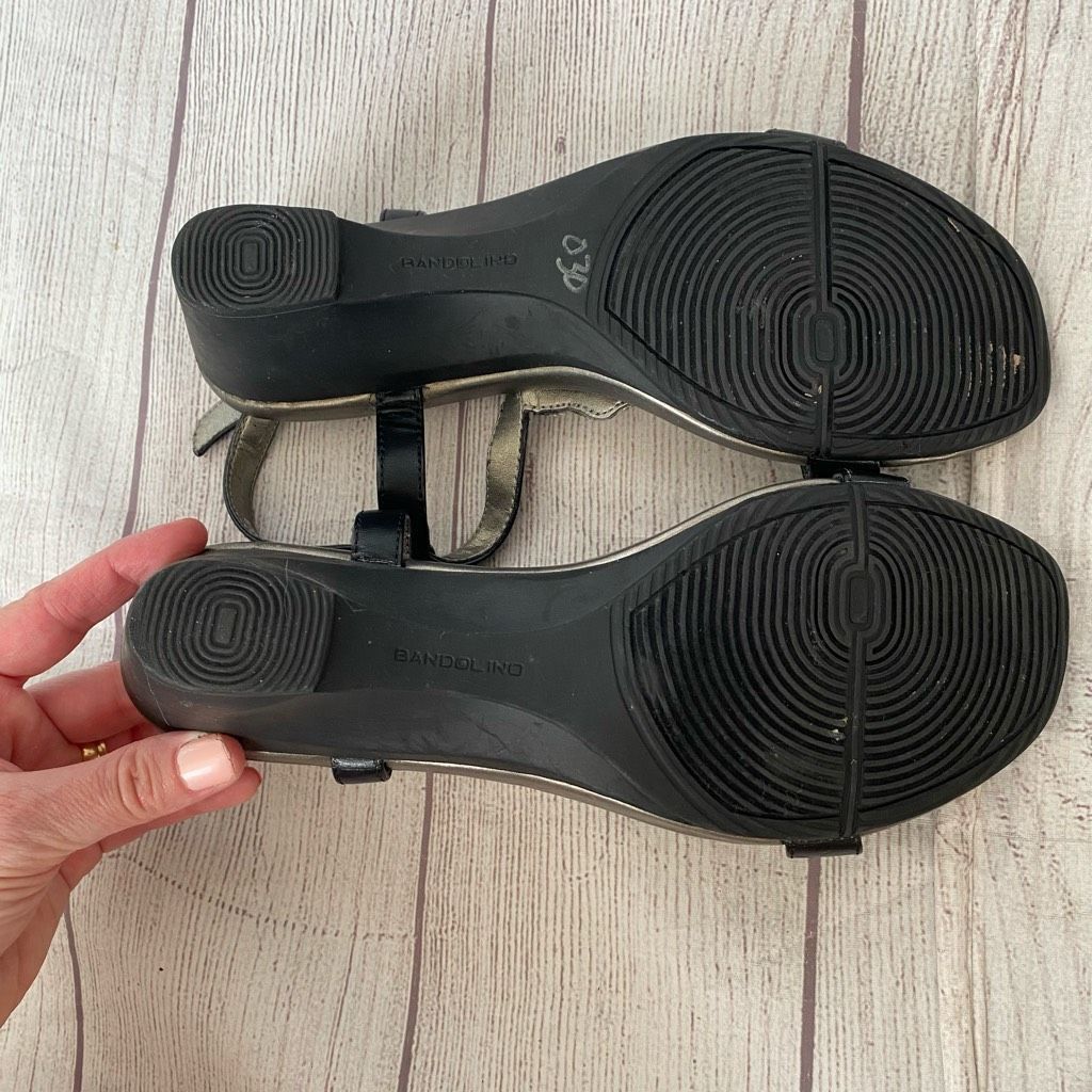 Other Bandolino women 8.5 open toe wedge sandals w/back strap clos Size US 8.5 / IT 38.5 - 8 Thumbnail