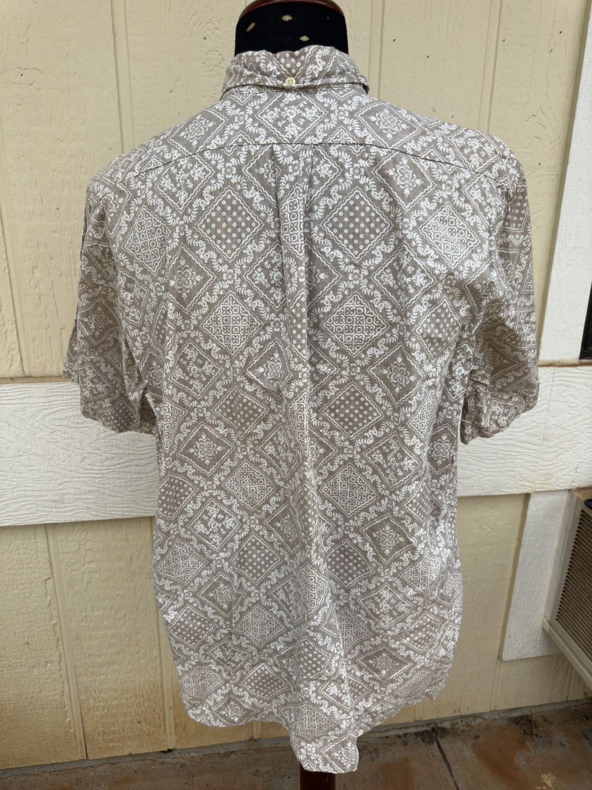 Reyn Spooner Reyn Spooner Classic Fit Beige Hawaiian Print Men's XL Size US XL / EU 56 / 4 - 2 Thumbnail