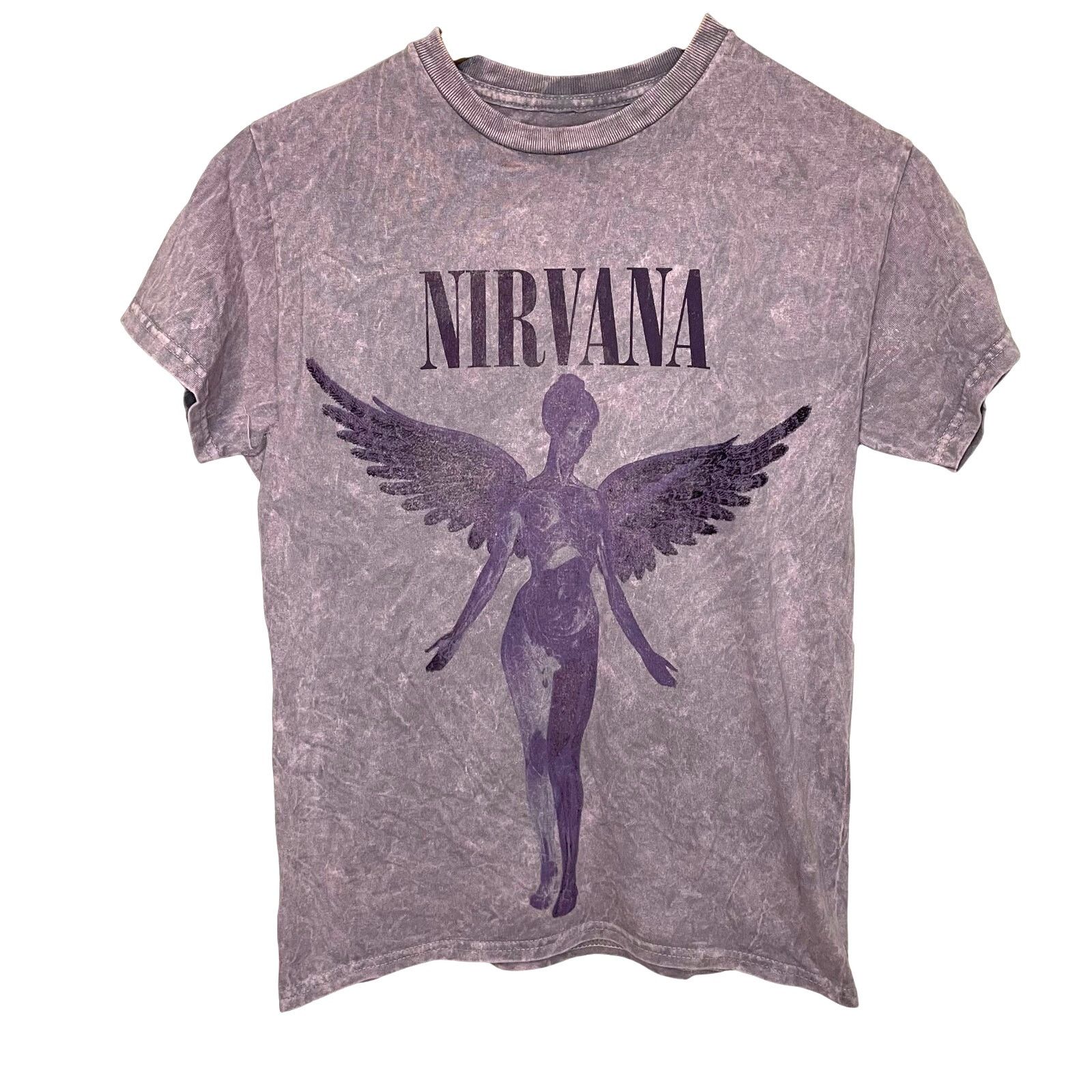 Nirvana Nirvana Graphic Tee FLAWED S Unisex Licensed Short Sleeve Size S / US 4 / IT 40 - 1 Thumbnail
