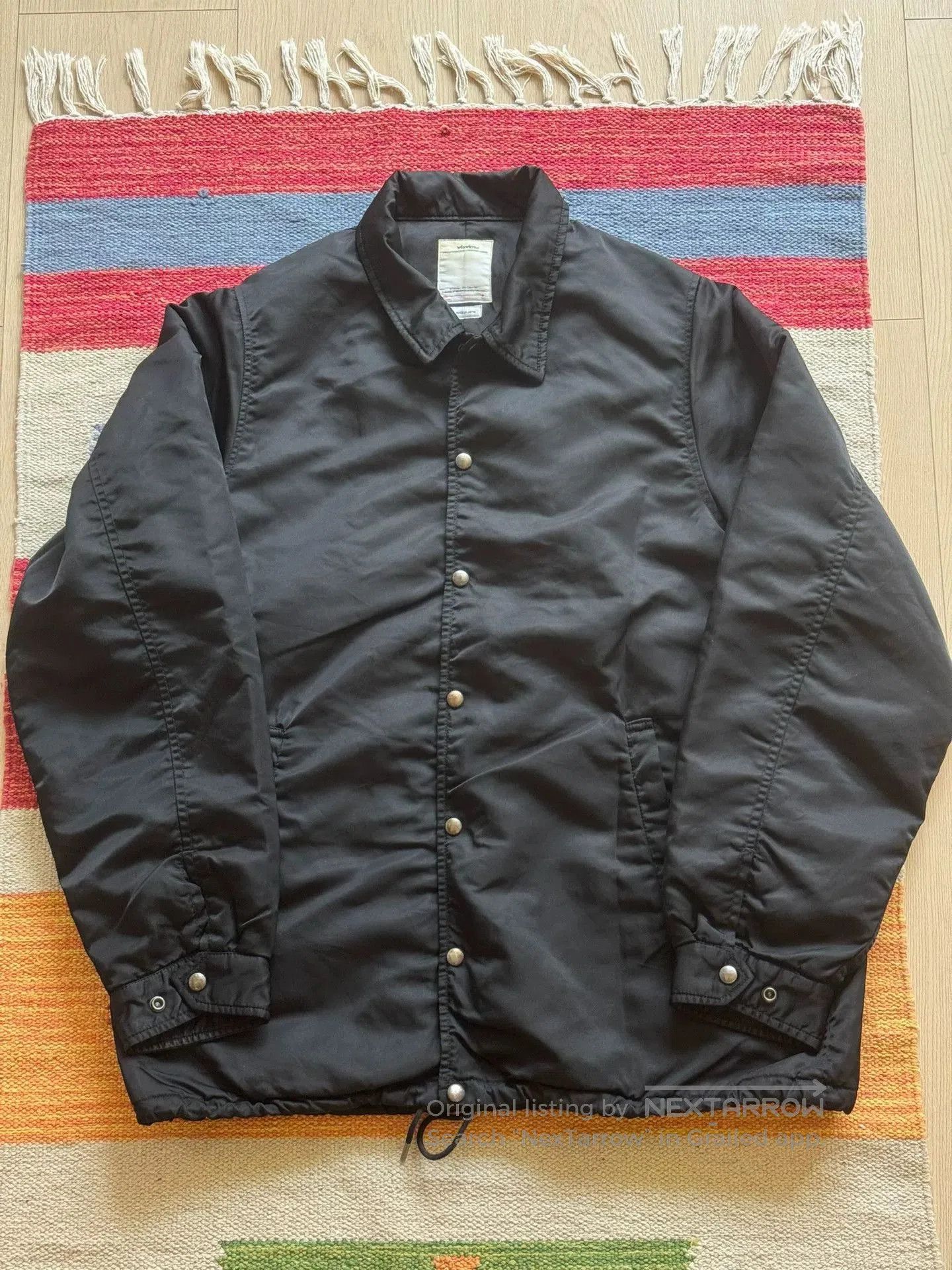 Visvim visvim coach jacket in black color. Size US M / EU 48-50 / 2 - 1 Thumbnail