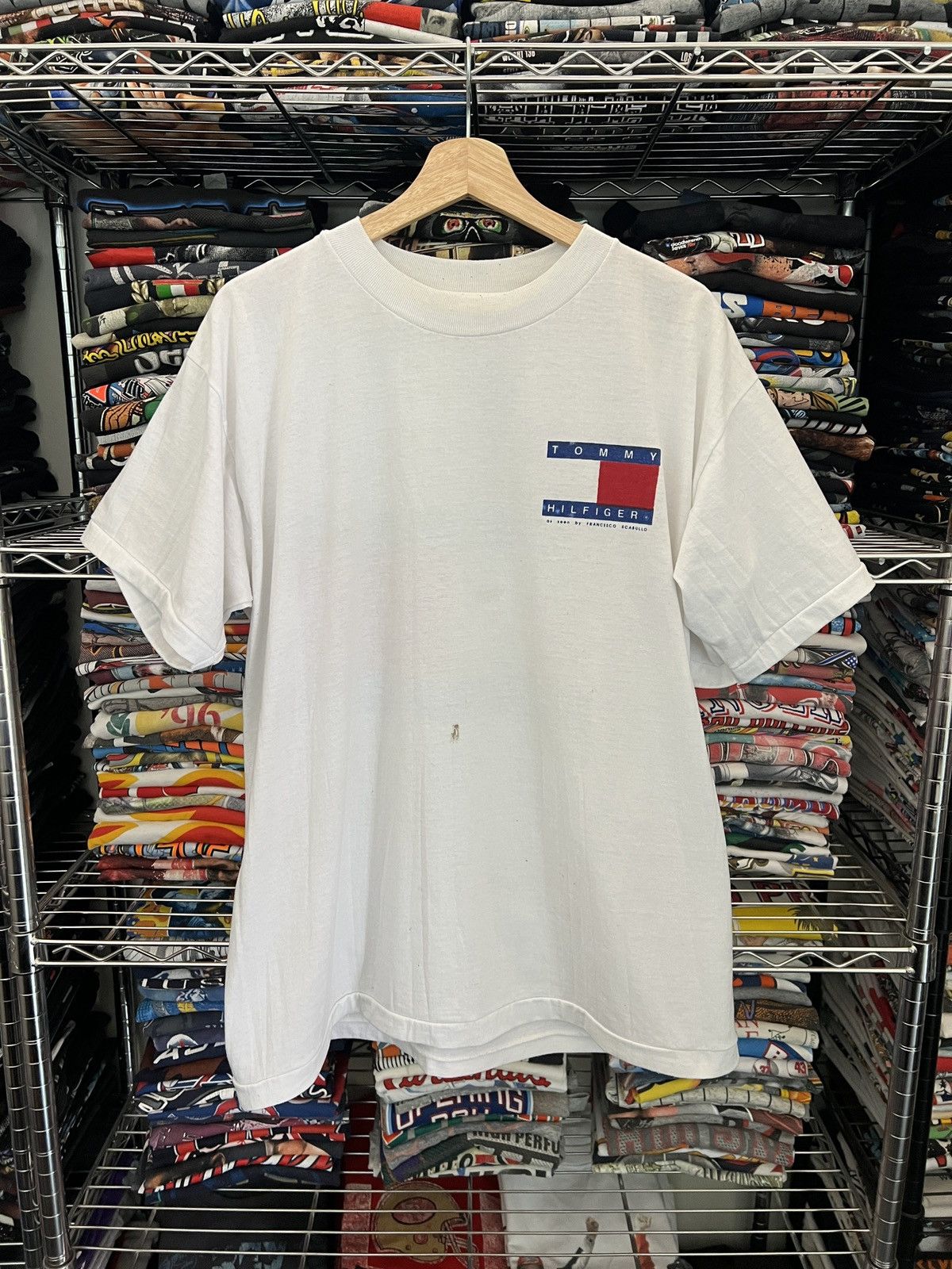 Warner Bros 90s Bugs Bunny Tommy Hilfiger Parody Looney Tunes Bootleg Size US L / EU 52-54 / 3 - 2 Thumbnail