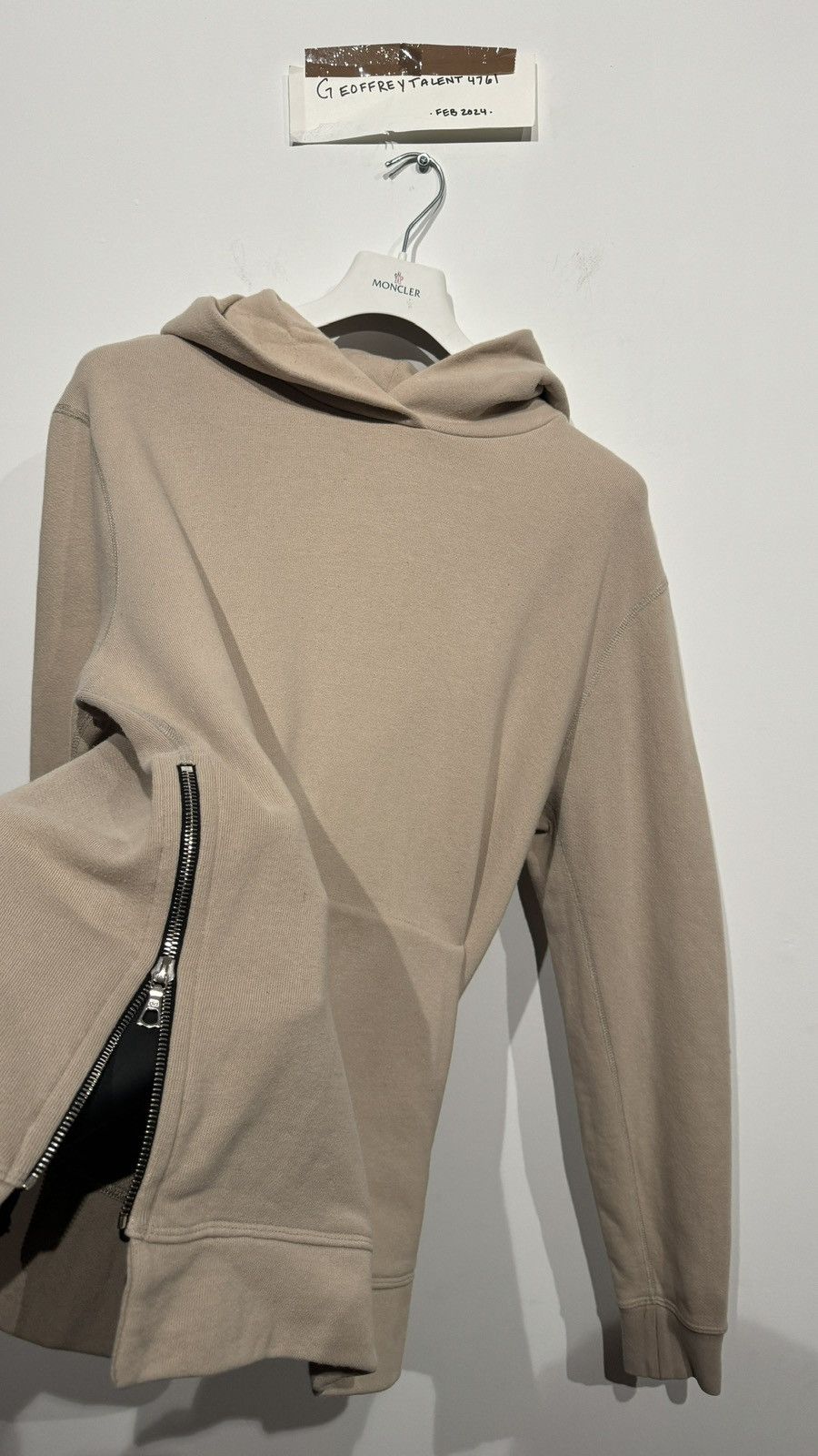 John Elliott John Elliott Mens Villain Hoodie Tan Size 3 (Large) Size US L / EU 52-54 / 3 - 5 Thumbnail