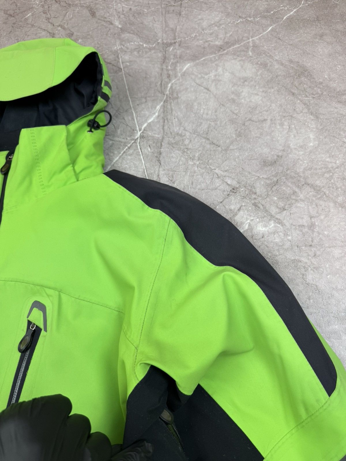 KJUS KJUS Primaloft Ski Green Jacket Hooded Waterproof Mens Sz M Size US M / EU 48-50 / 2 - 15 Thumbnail