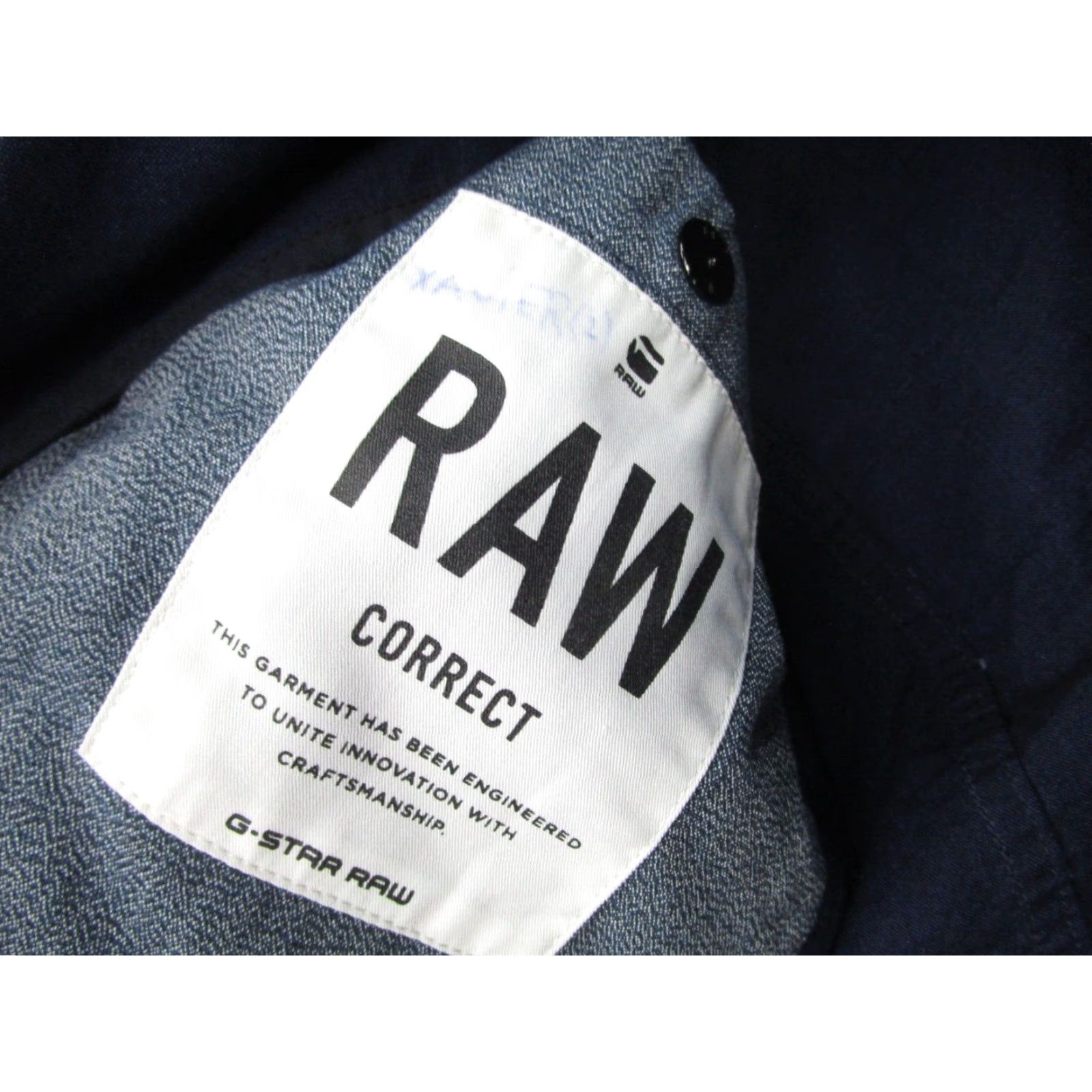 G-Star G-Star Jacket Mens 40 Blue Blazer Sport Coat Shattor Omega Correct Size 40R - 7 Thumbnail