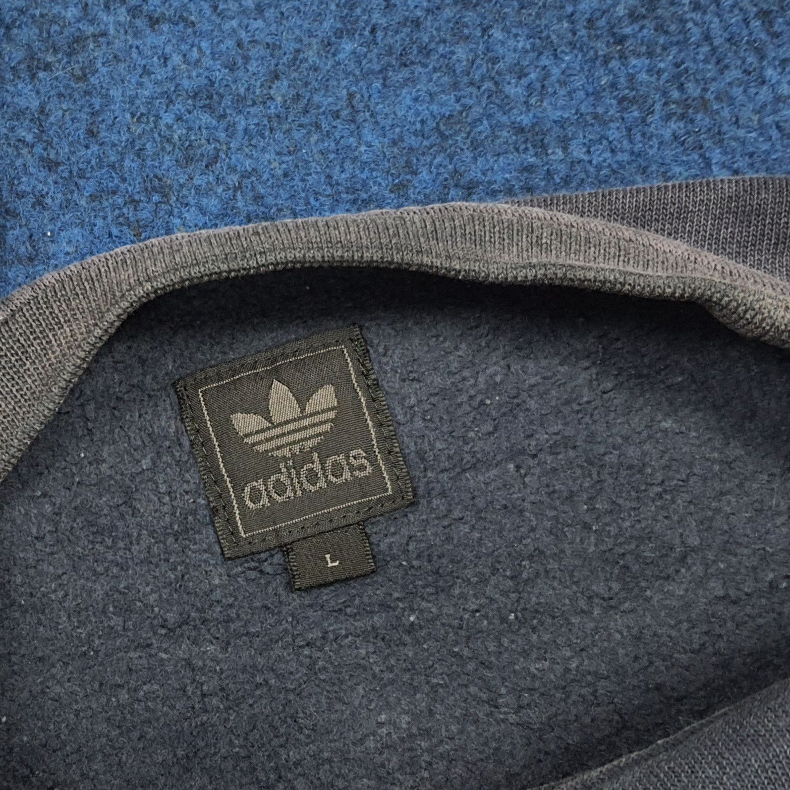 Adidas Vintage Adidas Old Logo Double Side Print Sweatshirt C292N14 Size US M / EU 48-50 / 2 - 5 Thumbnail