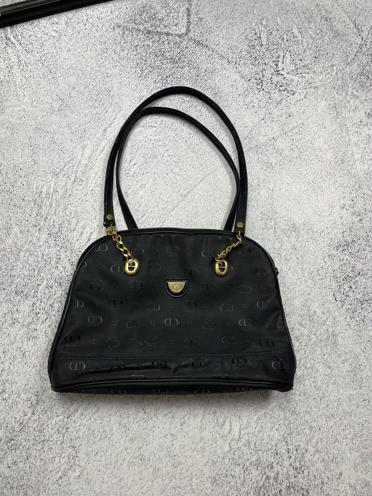 Christian Dior Monsieur Vintage 90’s Christian Dior CD Monogram Logo Shoulder Bag Size ONE SIZE - 2 Thumbnail