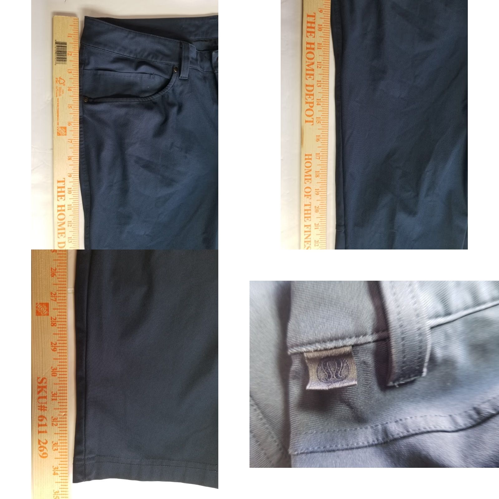 Lululemon Lululemon Pants Men Chino Blue 33x25 See Measurements Adult Men Blue Chino Pants 33 Mens Measurements Size US 33 - 8 Thumbnail