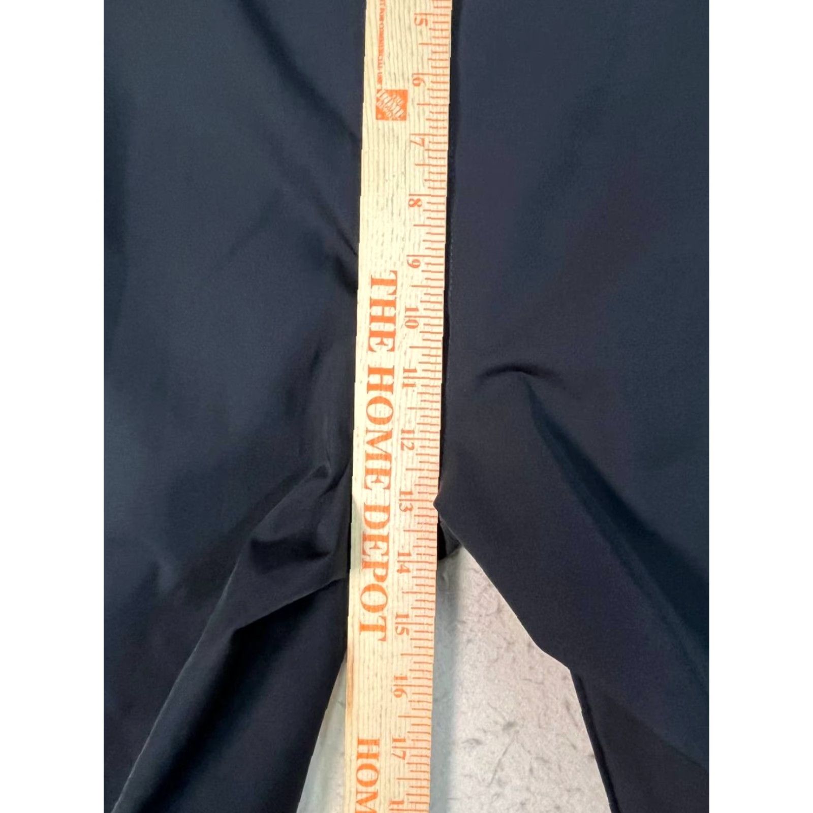 Vintage Nils Black Flare Pants Women's Size 14 Athletic Ankle Clean Comfort Easy Care Nylon Blended Fabric Knit Inseam 31.5 in Modern Athleisure Pants Size 36" / US 14 / IT 50 - 5 Thumbnail