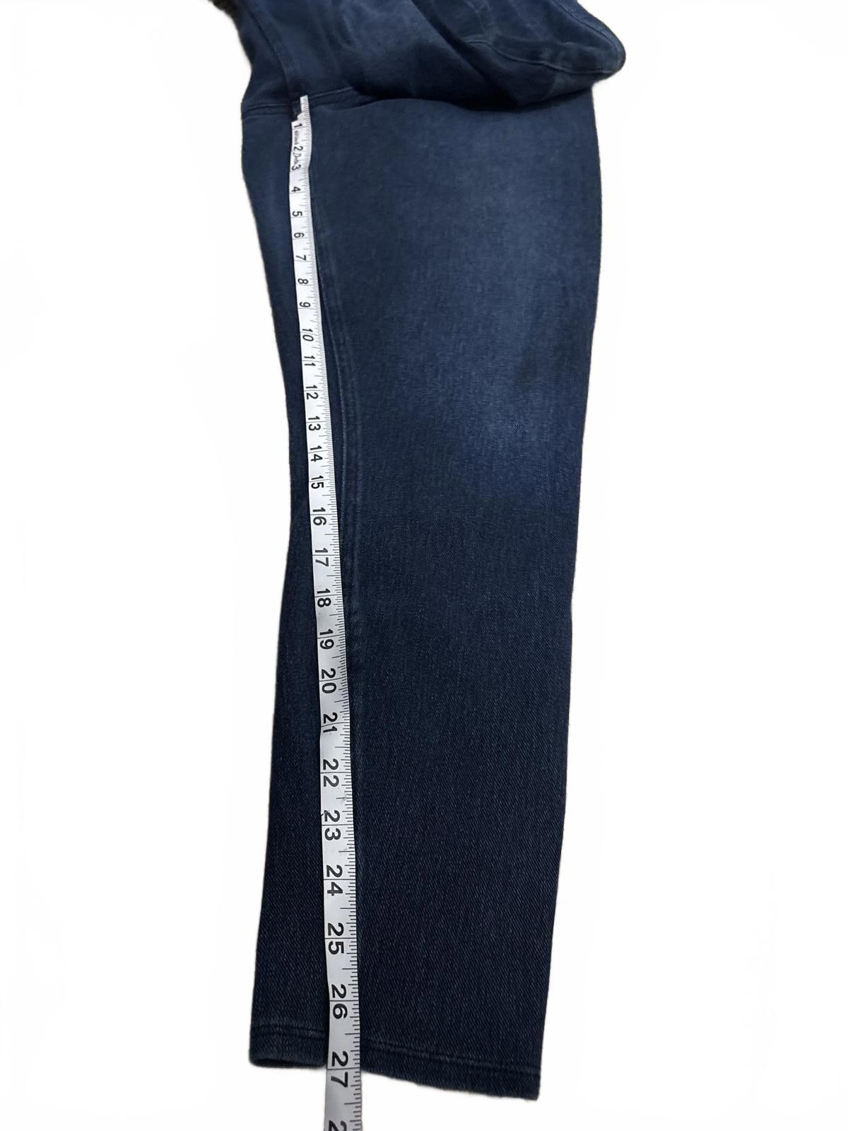 Domenico Spano Spanx 1X Jean-ish Ankle Legging - Dark Wash Size 40" / US 18 - 5 Thumbnail