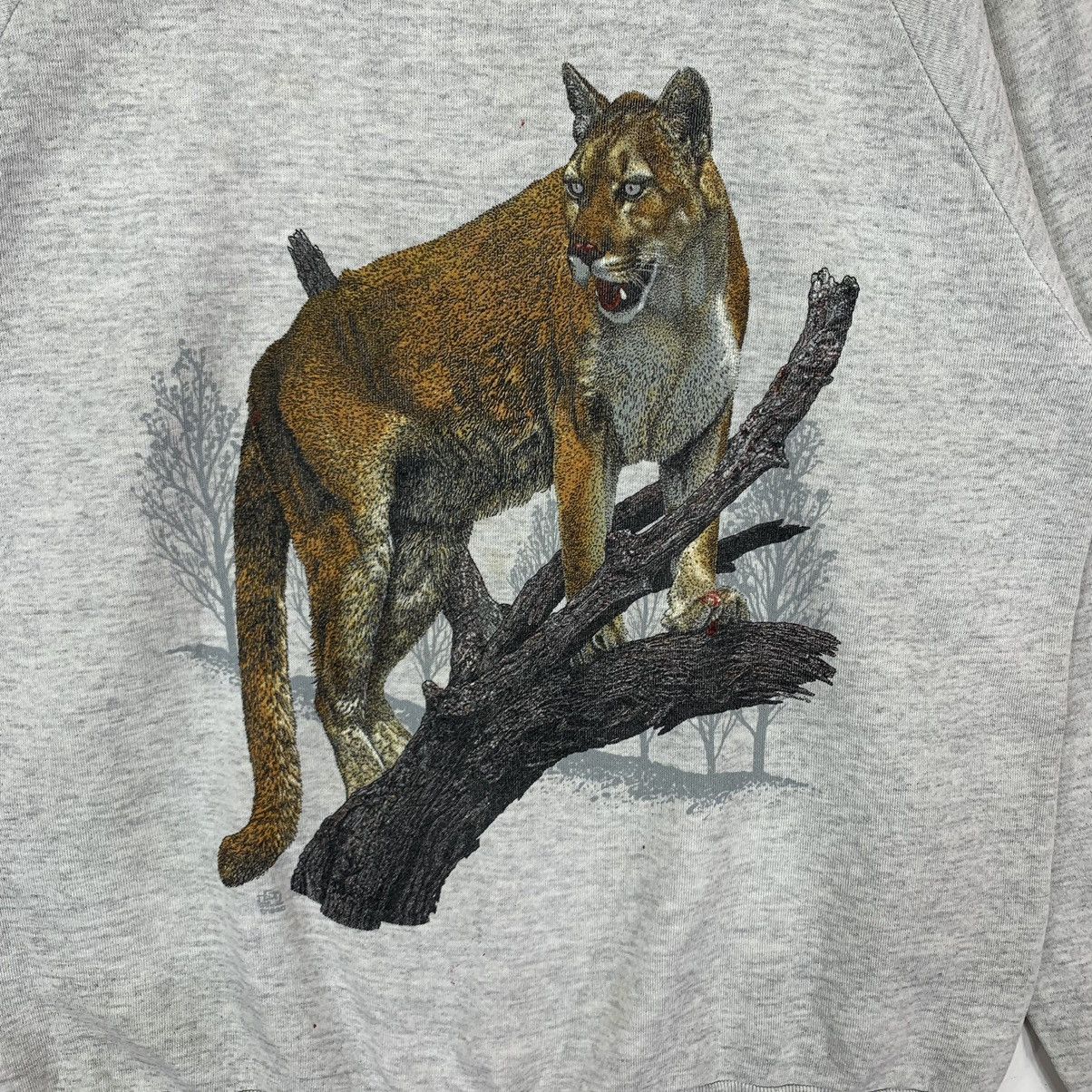 Habitat × Vintage VINTAGE JEEZER CHEETAH ON THE TREE HUNTING CREWNECK Size US XL / EU 56 / 4 - 4 Thumbnail