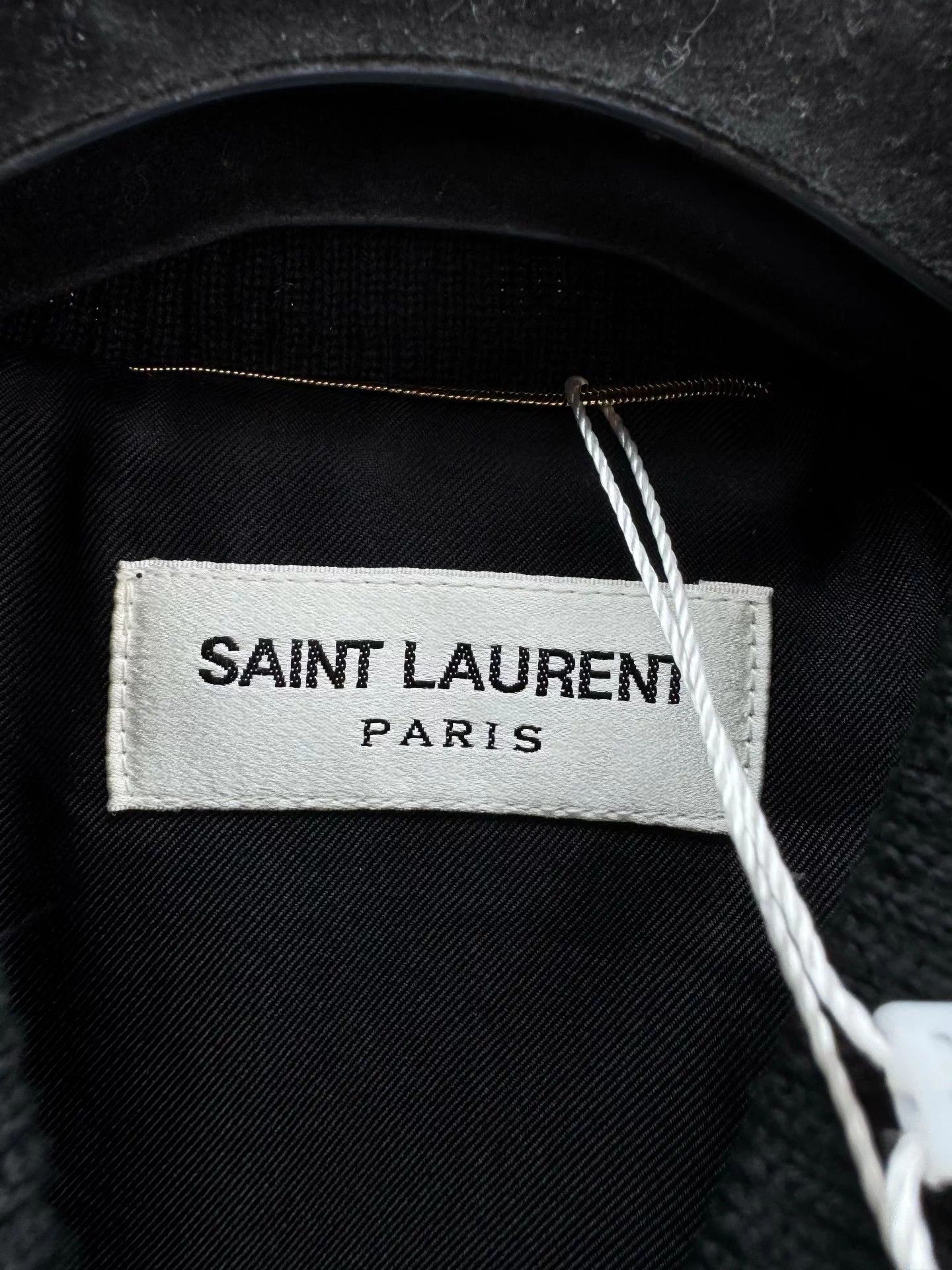 Saint Laurent Paris SLP baseball jacket 38 like new Size XS / US 0-2 / IT 36-38 - 3 Thumbnail