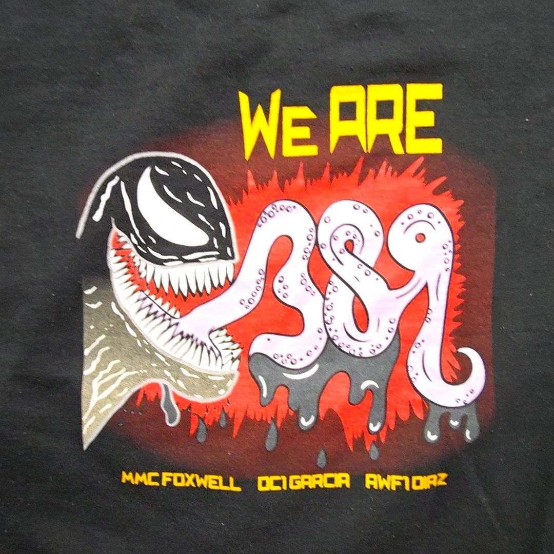 Other Navy Venom We Are 389 Hoodie Graphic Black 2XL Sweatshirt Size US XXL / EU 58 / 5 - 2 Thumbnail