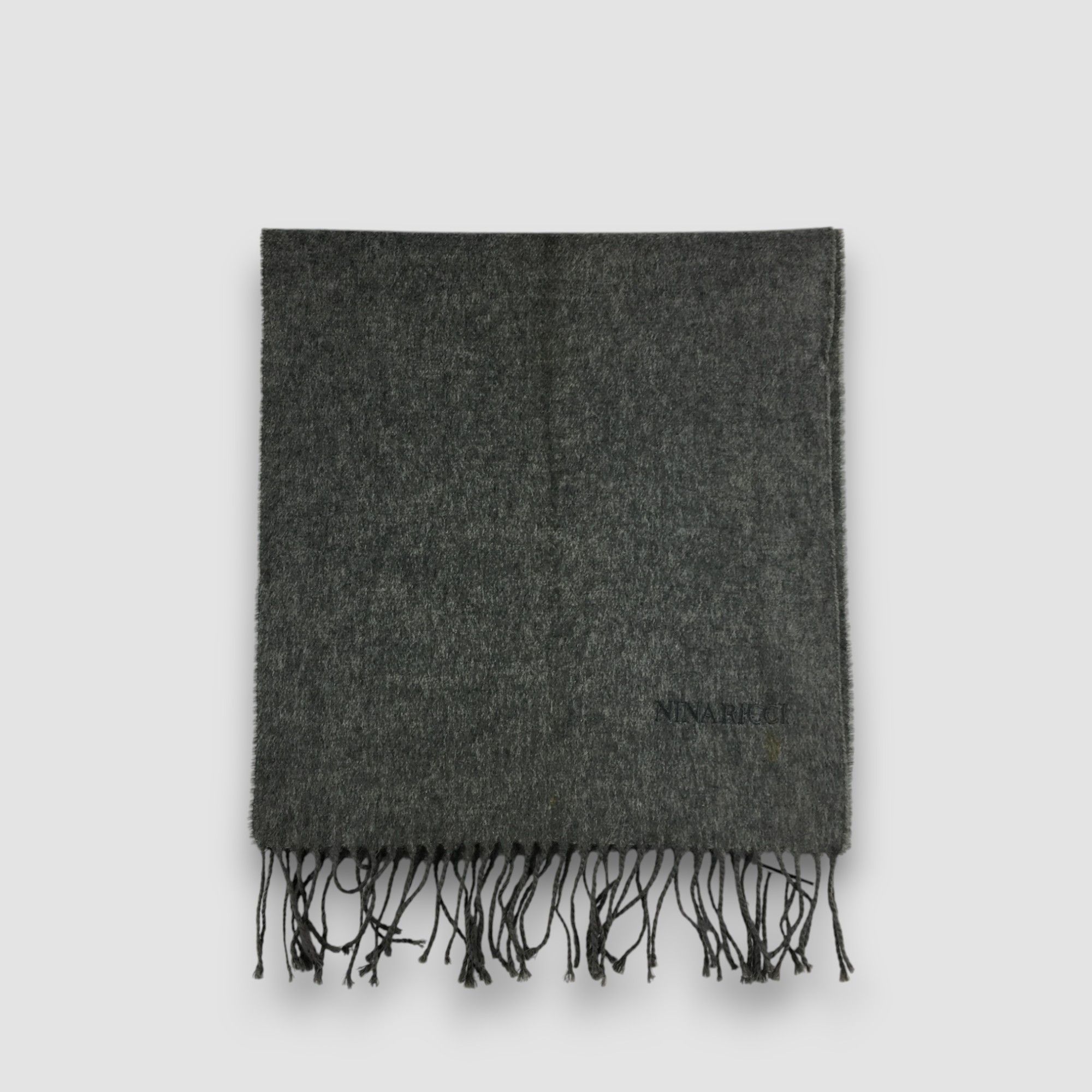 Nina Ricci Vintage 90s Nina Ricci Scarf Muffler Wool Cashmere Scarves Size ONE SIZE - 2 Thumbnail