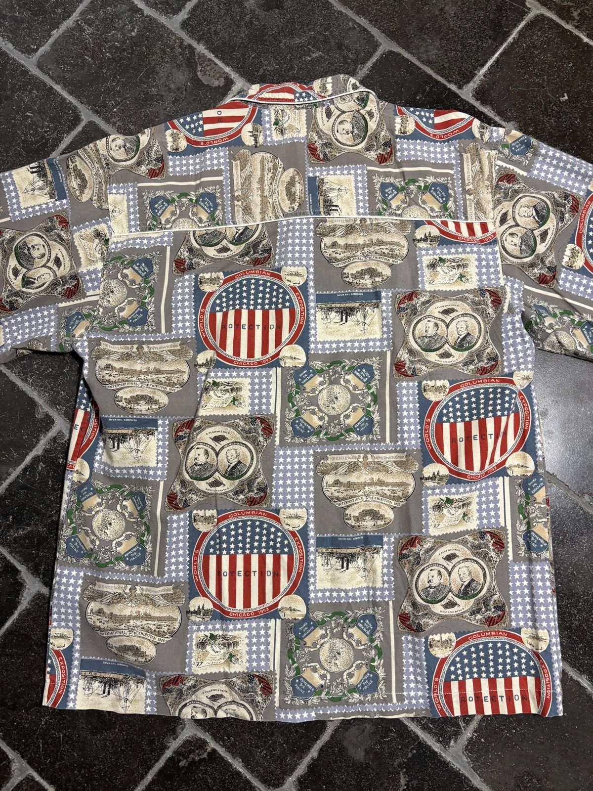 Vintage Vintage Matching Pajamas American USA ALP Two Piece Suit Y2K Size US 30 / EU 46 - 5 Thumbnail
