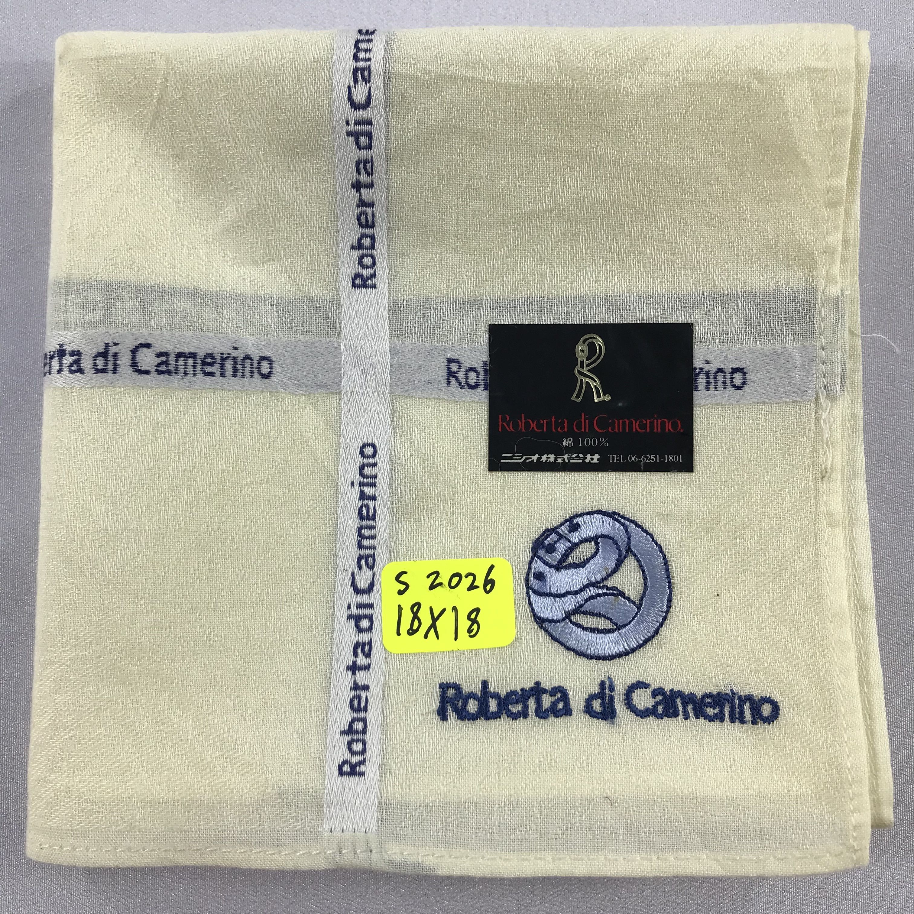Roberta di Camerino × Vintage Roberta Di Camerino Bandana /Handkerchief/Neckerchief -S2026 Size ONE SIZE - 5 Thumbnail