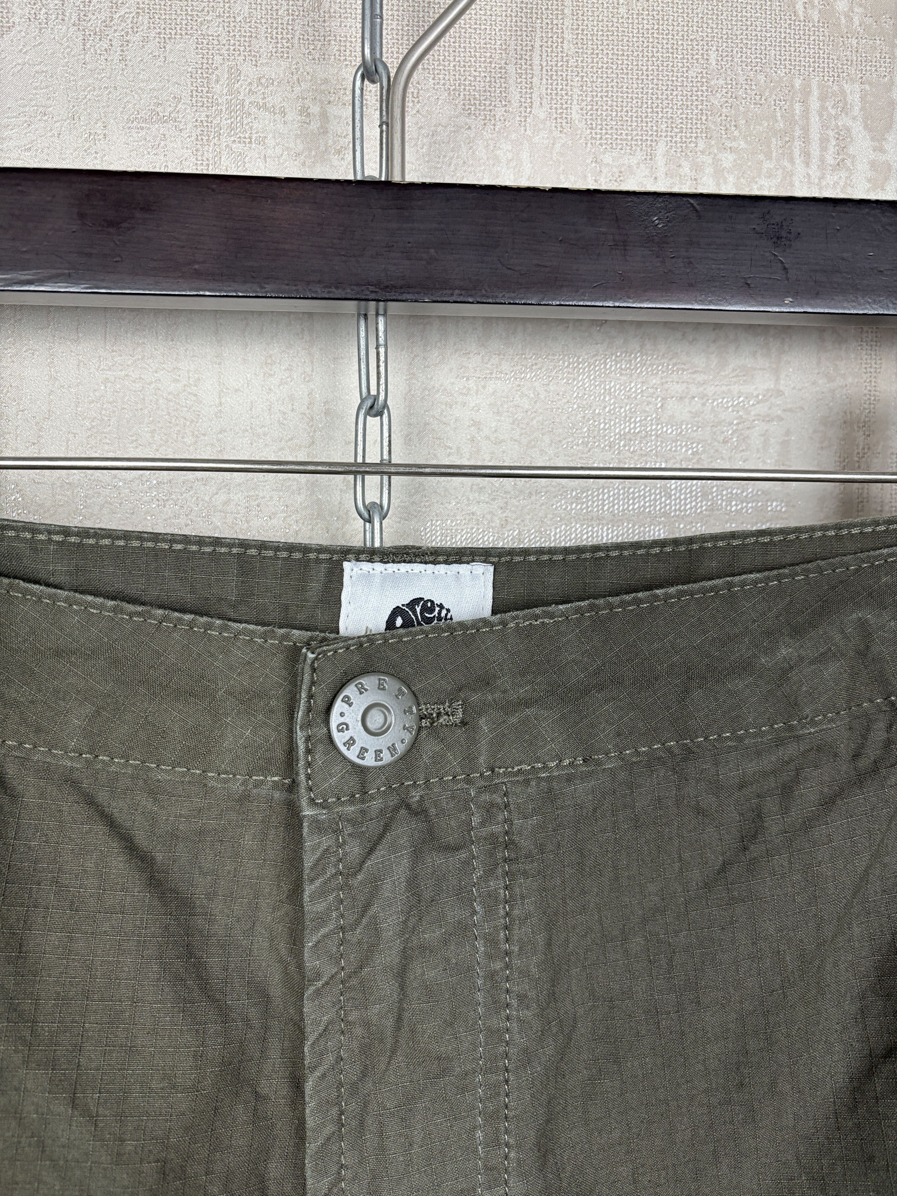 Pretty Green Pretty Green Combat Ripstop Cargo Shorts Khaki 3XL Size US 40 / EU 56 - 9 Thumbnail