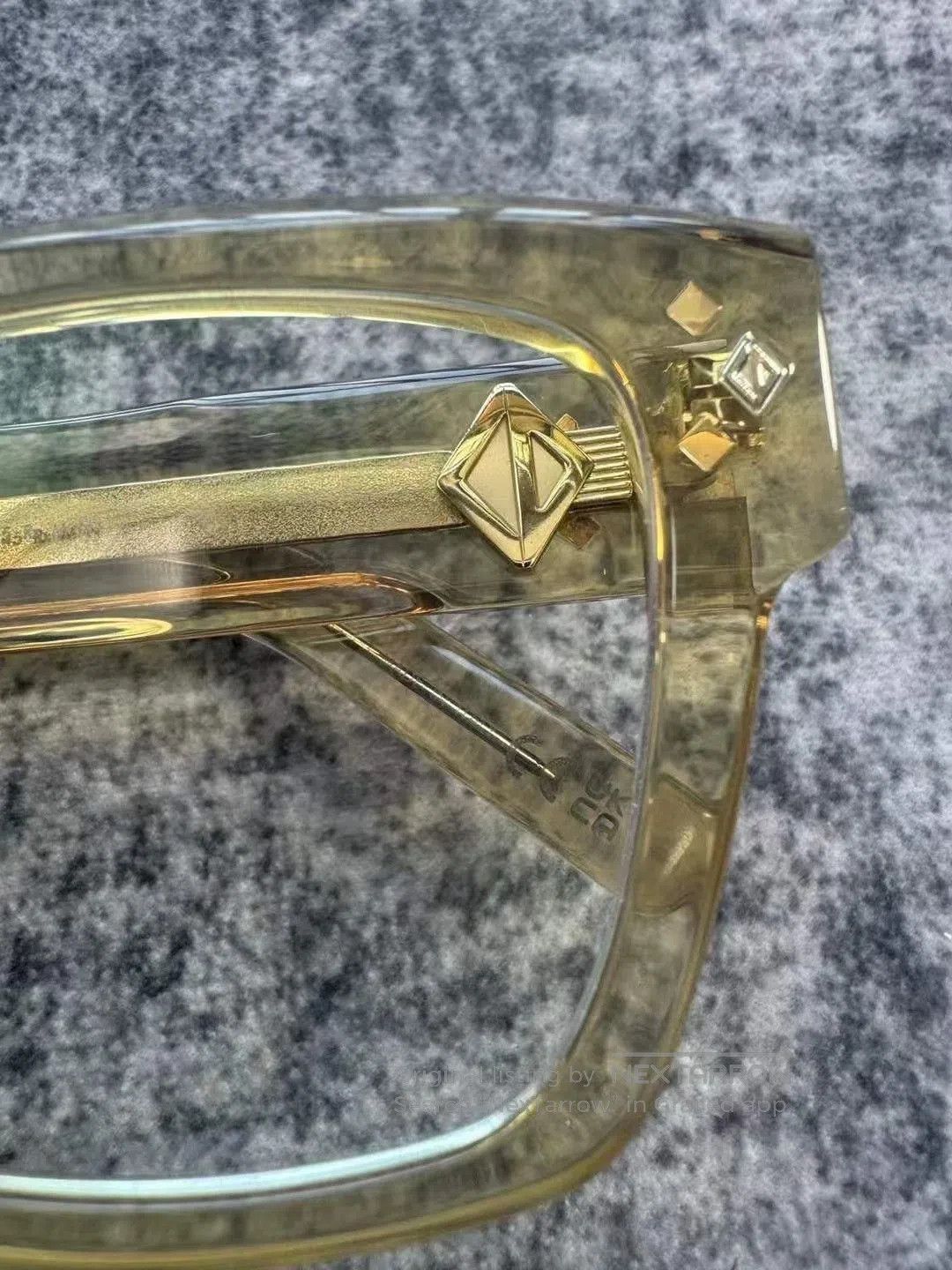 Dior Dior CD Diamond Lattice Transparent Glasses. Size ONE SIZE - 8 Thumbnail