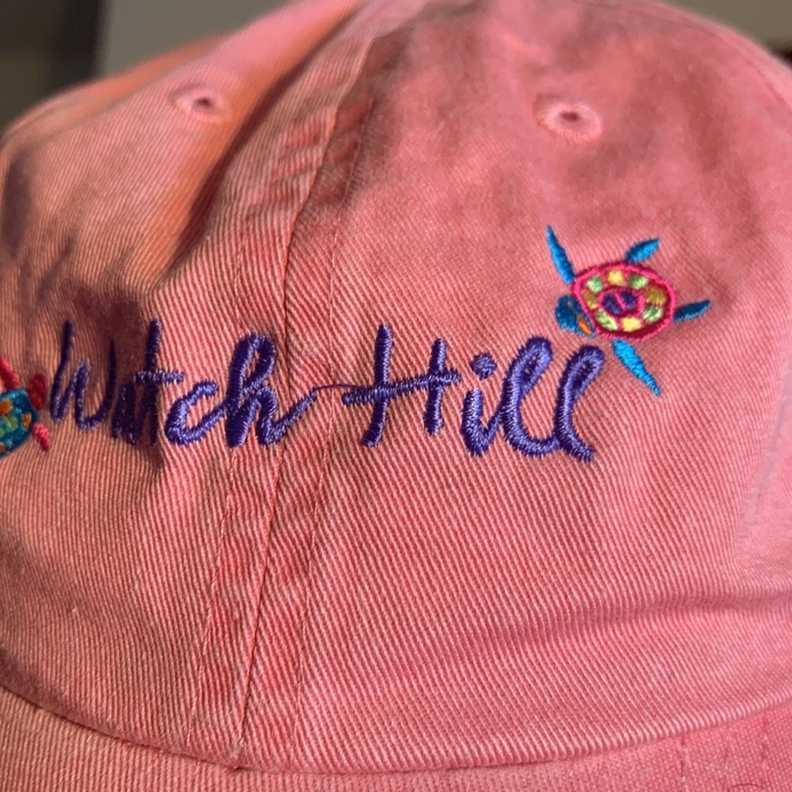 Vintage BNWT pink Watch Hill baseball cap hat Rhode Island youth Size ONE SIZE - 4 Thumbnail