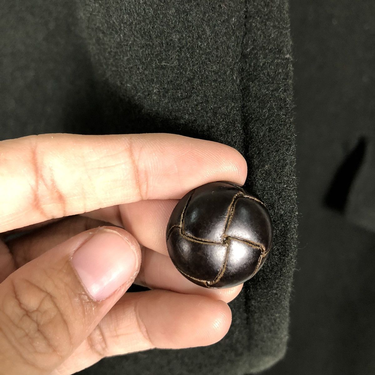 Issey Miyake 🔥Vintage Wool Work Jacket Button Nano Base Japan Made Size US M / EU 48-50 / 2 - 16 Thumbnail