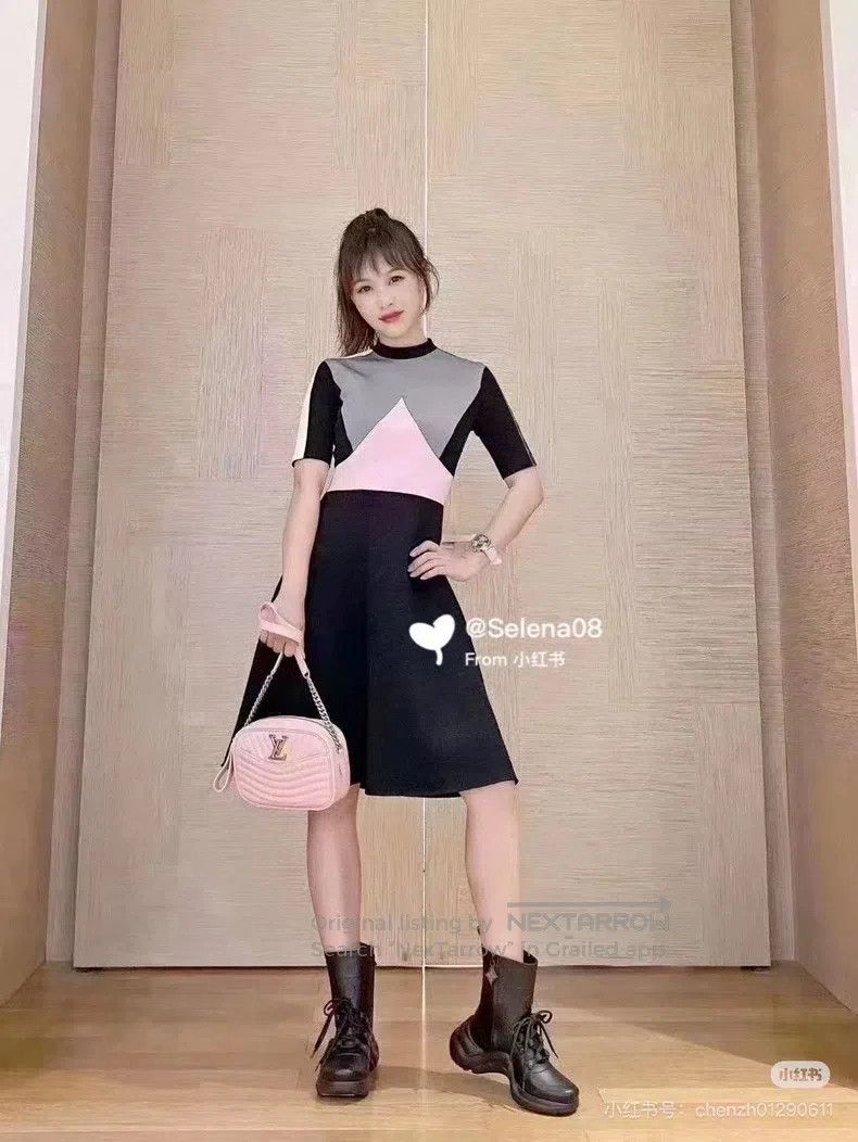 Louis Vuitton Louis Vuitton Color-block dress Size XS / US 0-2 / IT 36-38 - 6 Thumbnail