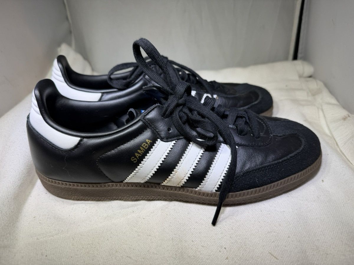 Adidas Adidas Samba OG Originals Black White Gum Sole Women's 9 Size US 9 / IT 39 - 3 Thumbnail